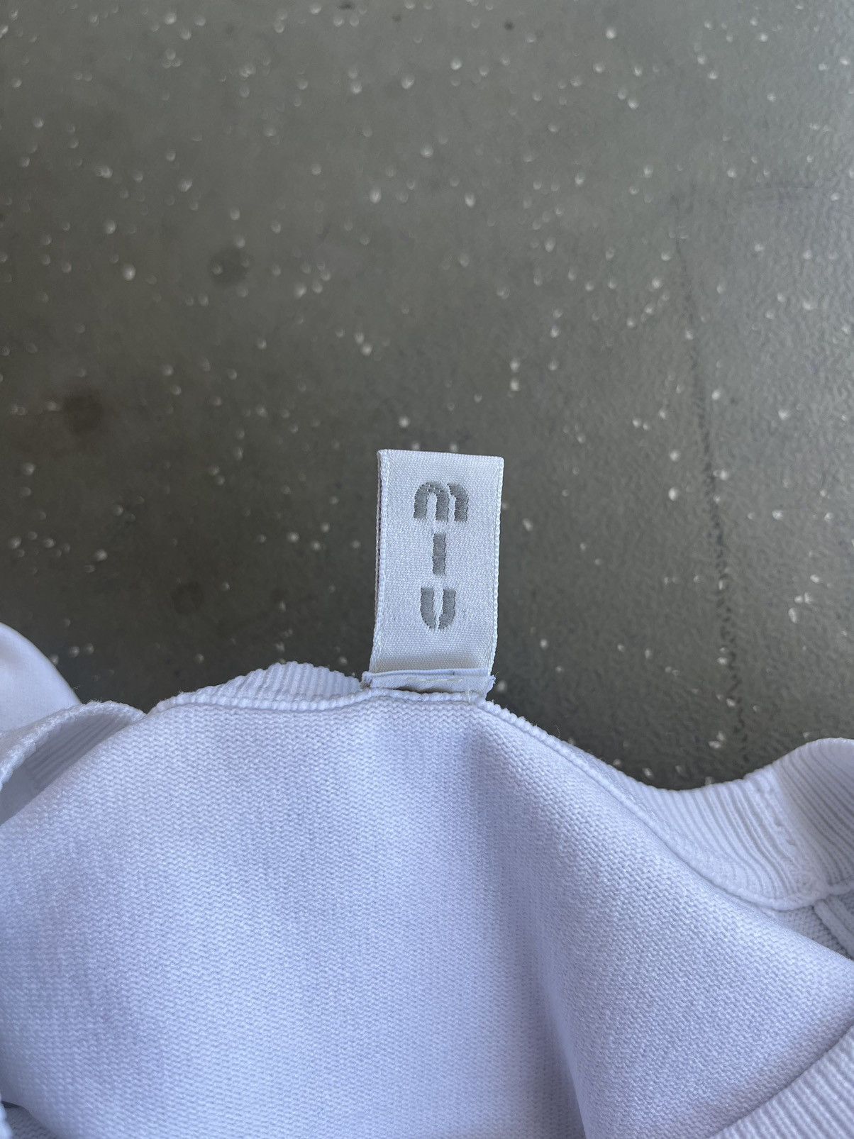 Miu Miu Miu Miu white sweater Size L / US 10 / IT 46 - 3 Thumbnail