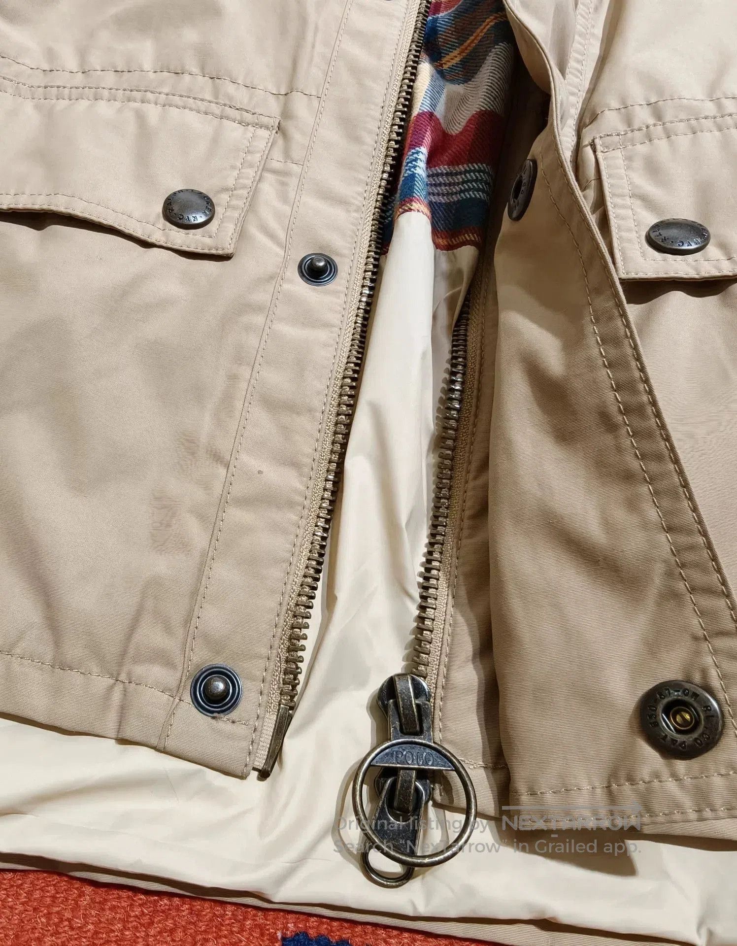 Polo Ralph Lauren Barbour Spey Vintage Short Jacket. Size S / US 4 / IT 40 - 7 Thumbnail