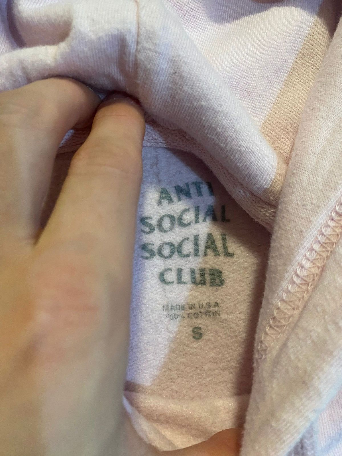 Anti Social Social Club ASSC anti social club streetwear hoodie size small Size US S / EU 44-46 / 1 - 4 Thumbnail