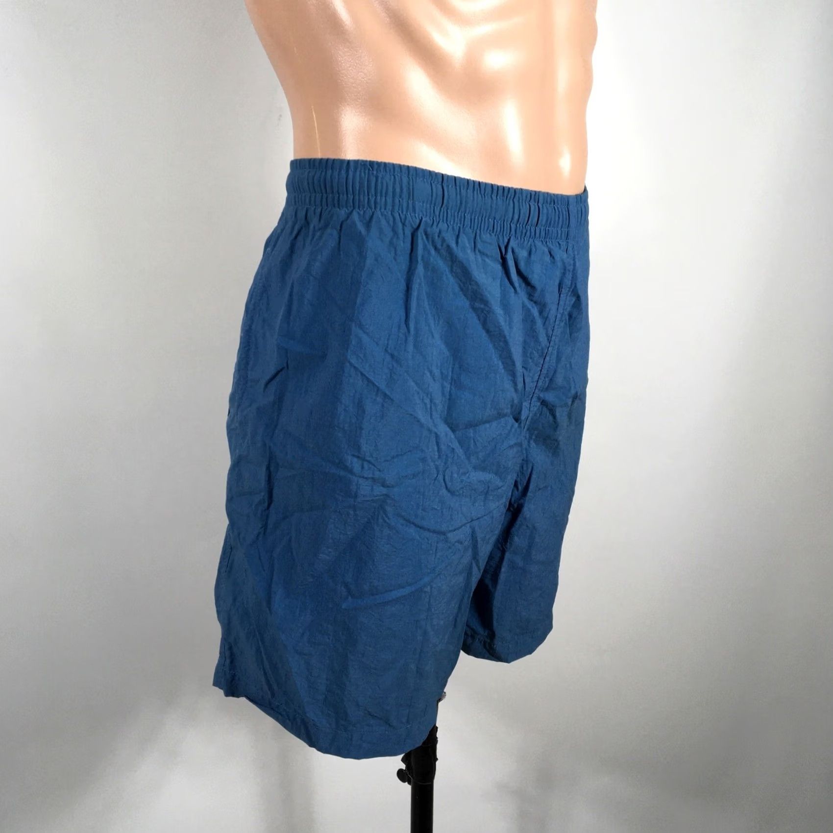 Gotcha NWT Vintage Gotcha 80s Swim Trunks - XL Mens Surf Skateboard Style Blue Lined Bottom Size US 36 / EU 52 - 4 Thumbnail