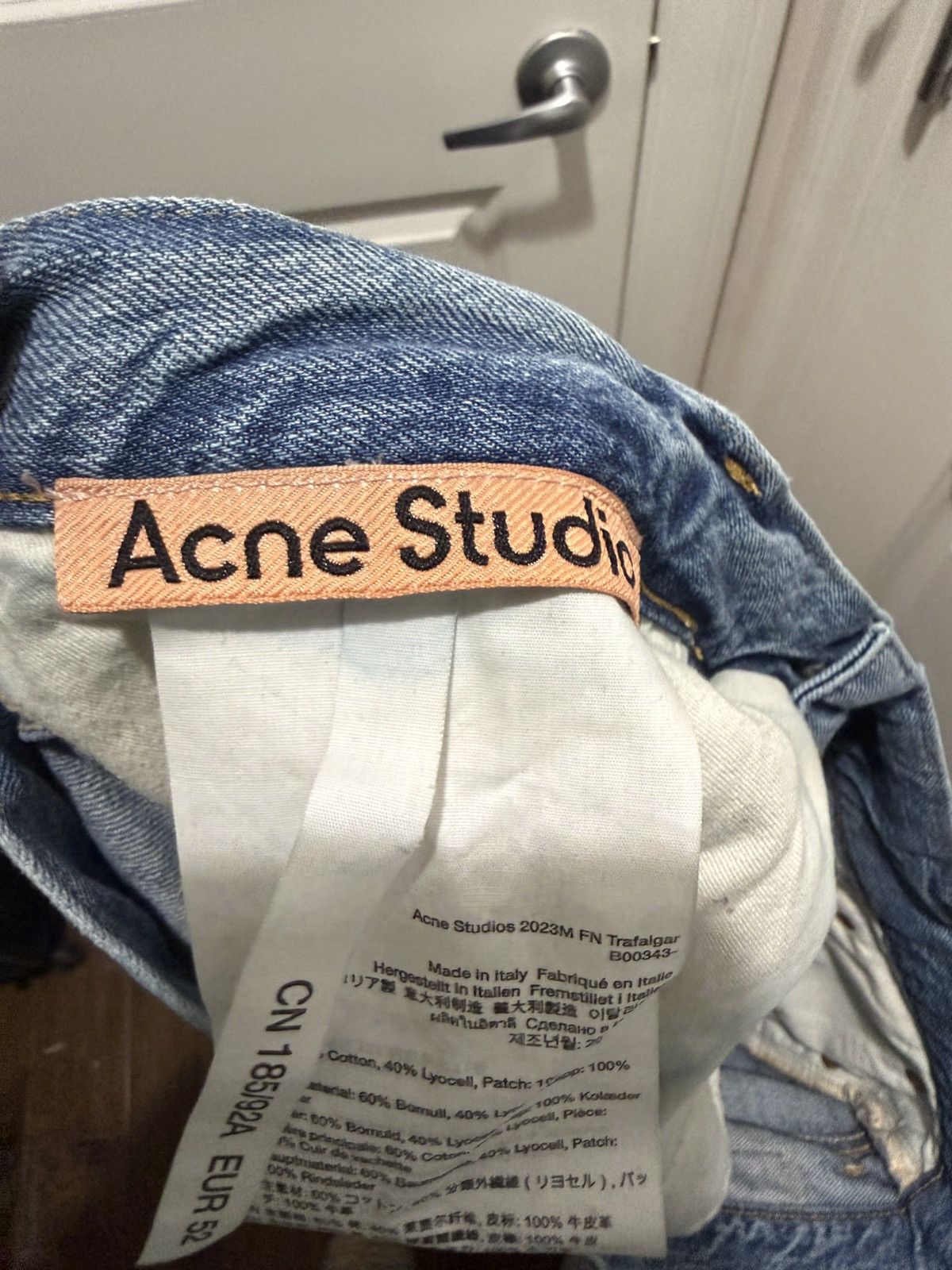 Acne Studios Acne Studios 2023 Super Baggy denim Size US 36 / EU 52 - 6 Thumbnail