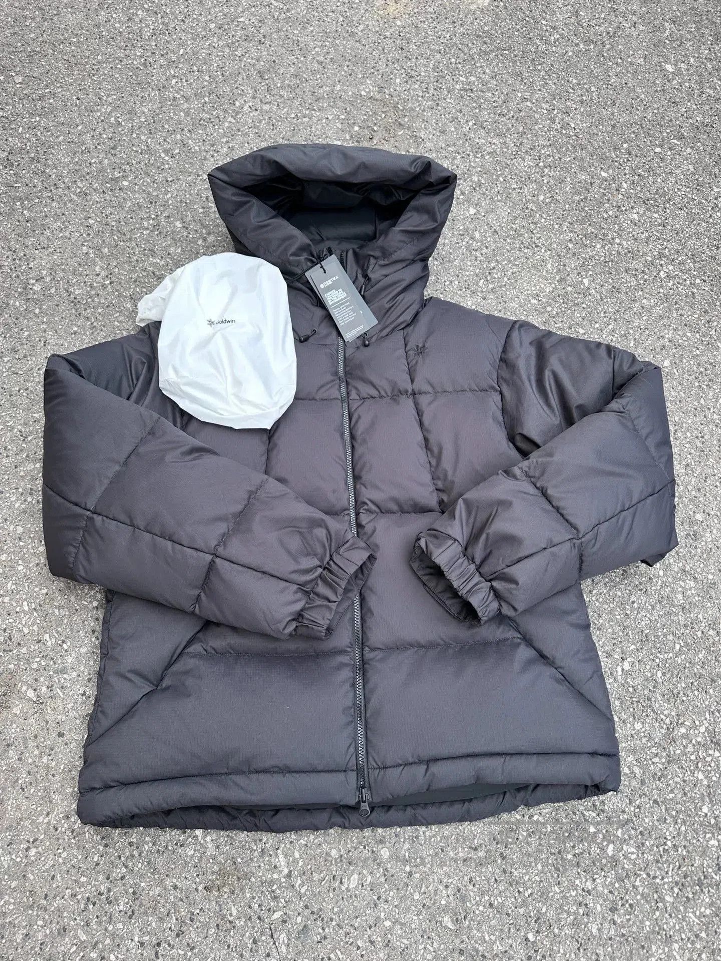 Goldwin Goldwin Perspex Quantum Hooded Down Jacket. Size US M / EU 48-50 / 2 - 4 Thumbnail