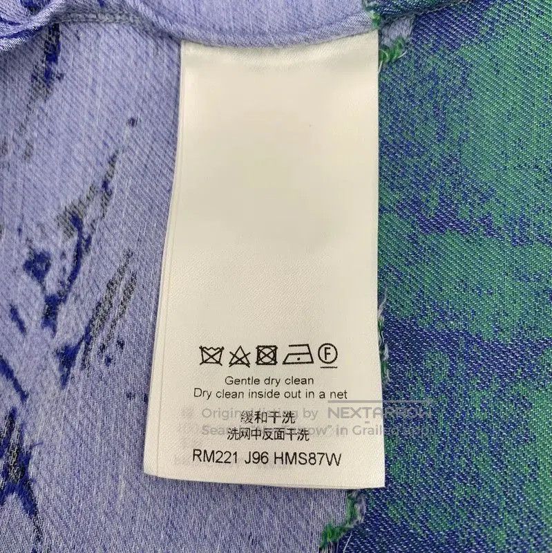 Louis Vuitton Louis Vuitton XL Colorblock Cotton Women's Shirt . Size XXL / US 16-18 / IT 52-54 - 8 Thumbnail