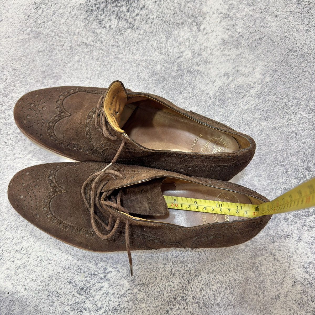 Benson Benson’s Brown Suede Oxfords Brogues US11 UK10 EU44 29cm Size US 11 / EU 44 - 11 Thumbnail