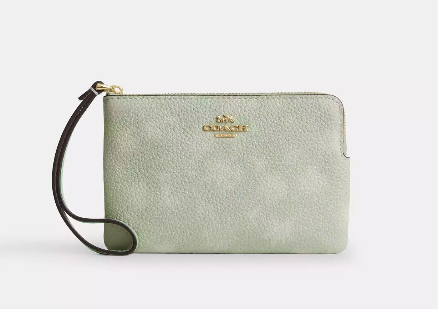 Coach Corner Zip Wristlet With Floral Print CEF79 Size ONE SIZE - 2 Thumbnail