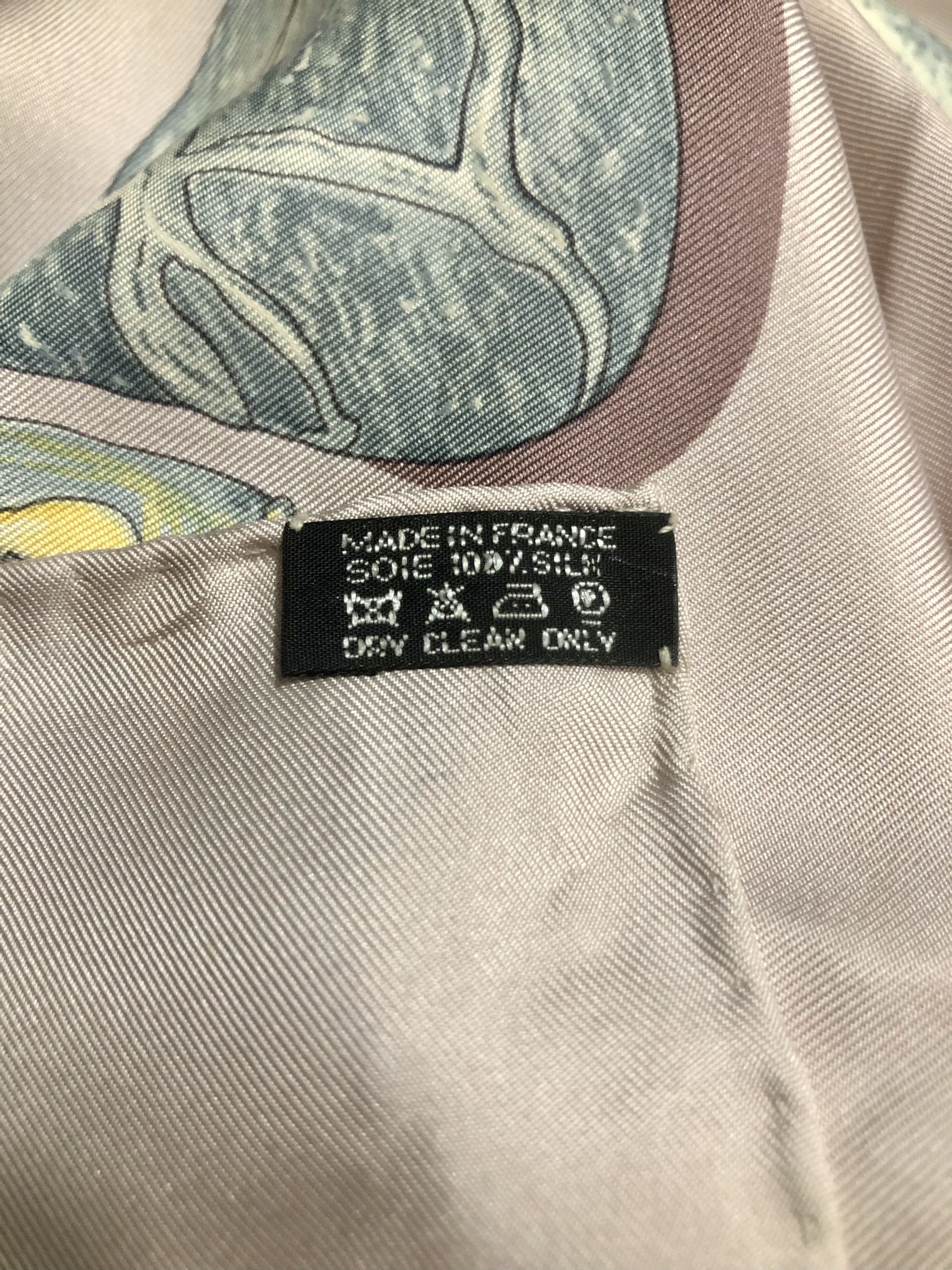 Hermes Hermès "Impose ta Chance" silk twill scarf Size ONE SIZE - 3 Thumbnail