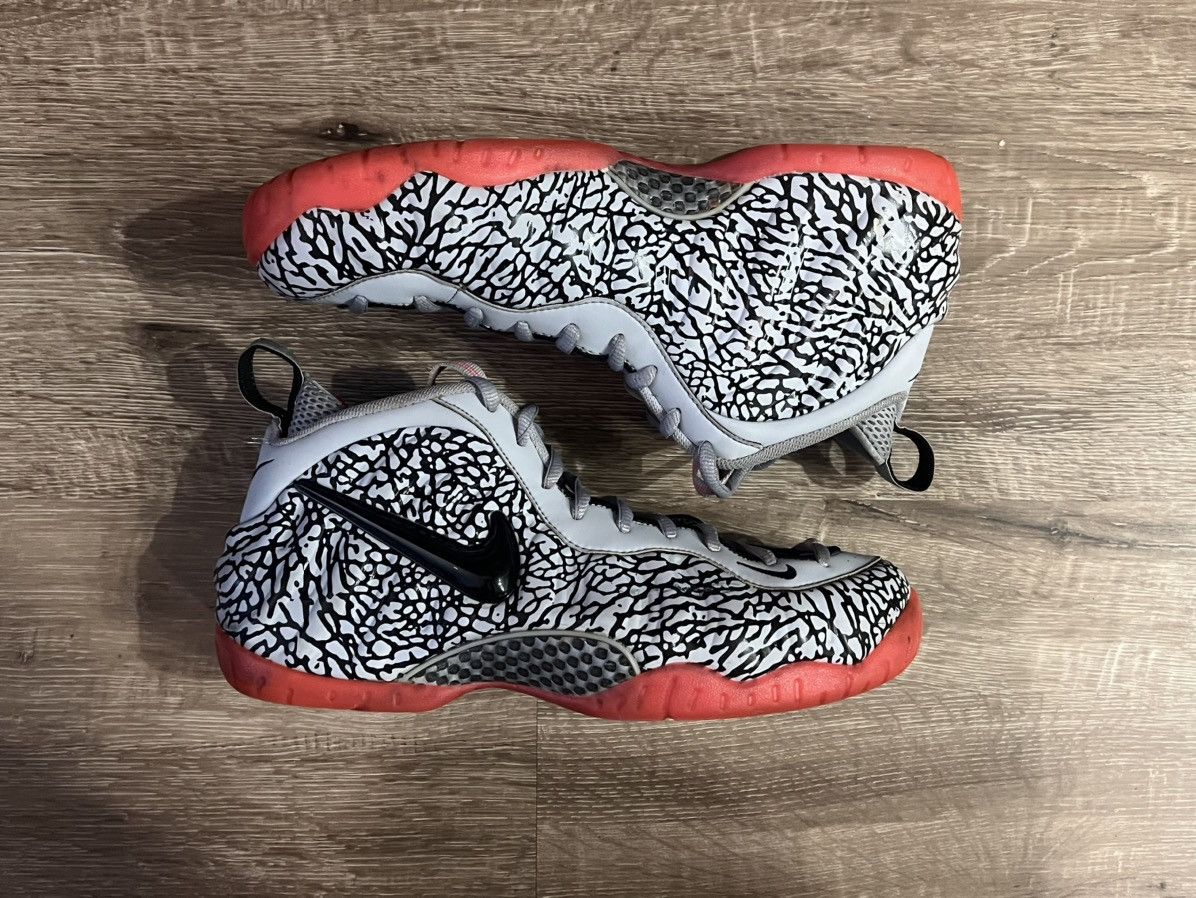Nike Nike Air Foamposite Pro Elephant Print Size 11 616750-002 Size US 11 / EU 44 - 2 Thumbnail