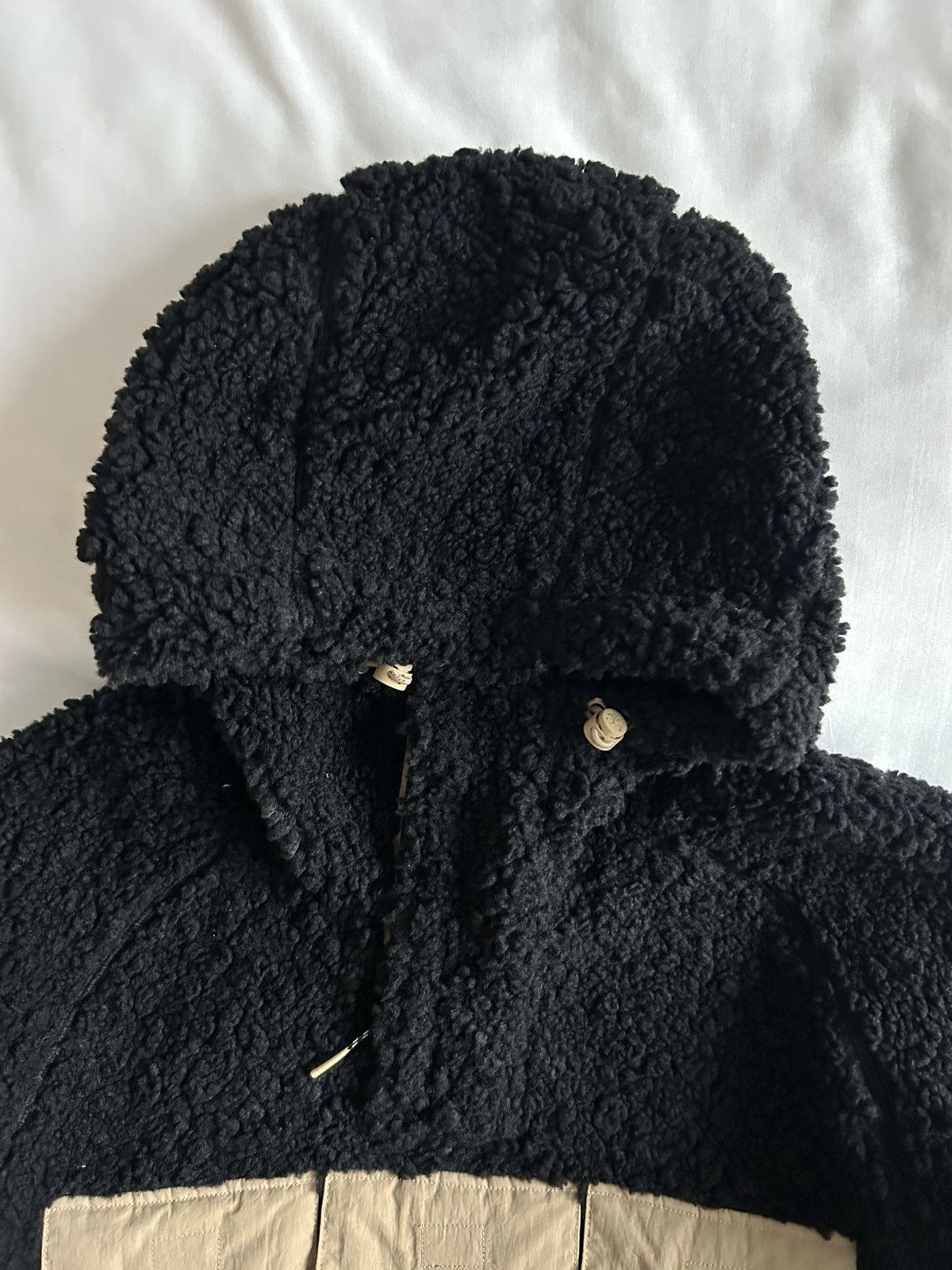 Reese Cooper Reese Cooper Sherpa Fleece Anorak Hood Outdoor Supply Black Size US M / EU 48-50 / 2 - 7 Thumbnail
