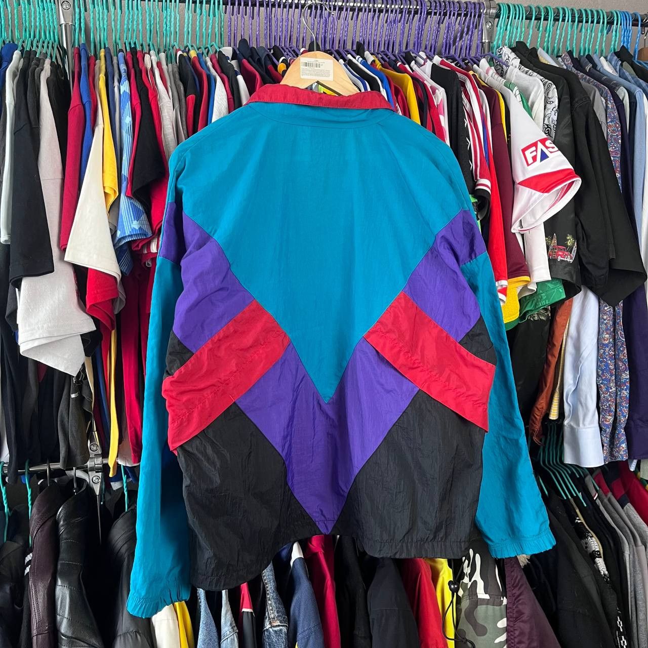 JCPenney 90s JCPenney Olympic Games USA Winbreaker Track Jacket Size US L / EU 52-54 / 3 - 11 Thumbnail