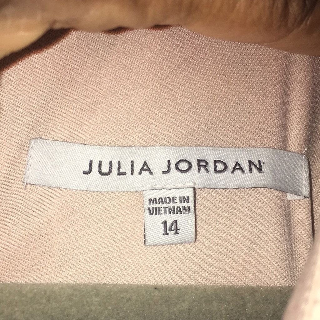 Other JULIA JORDAN MOCK NECK HALTER DRESS: Size 14W Size XL / US 12-14 / IT 48-50 - 12 Thumbnail