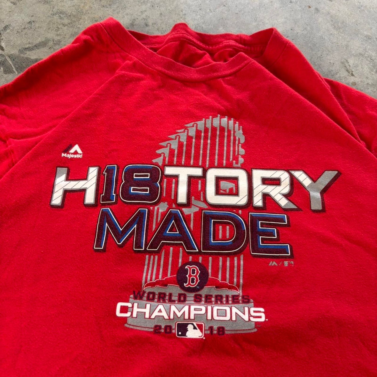 Majestic Boston Red Sox 2018 World Series T-shirt Size US L / EU 52-54 / 3 - 2 Thumbnail