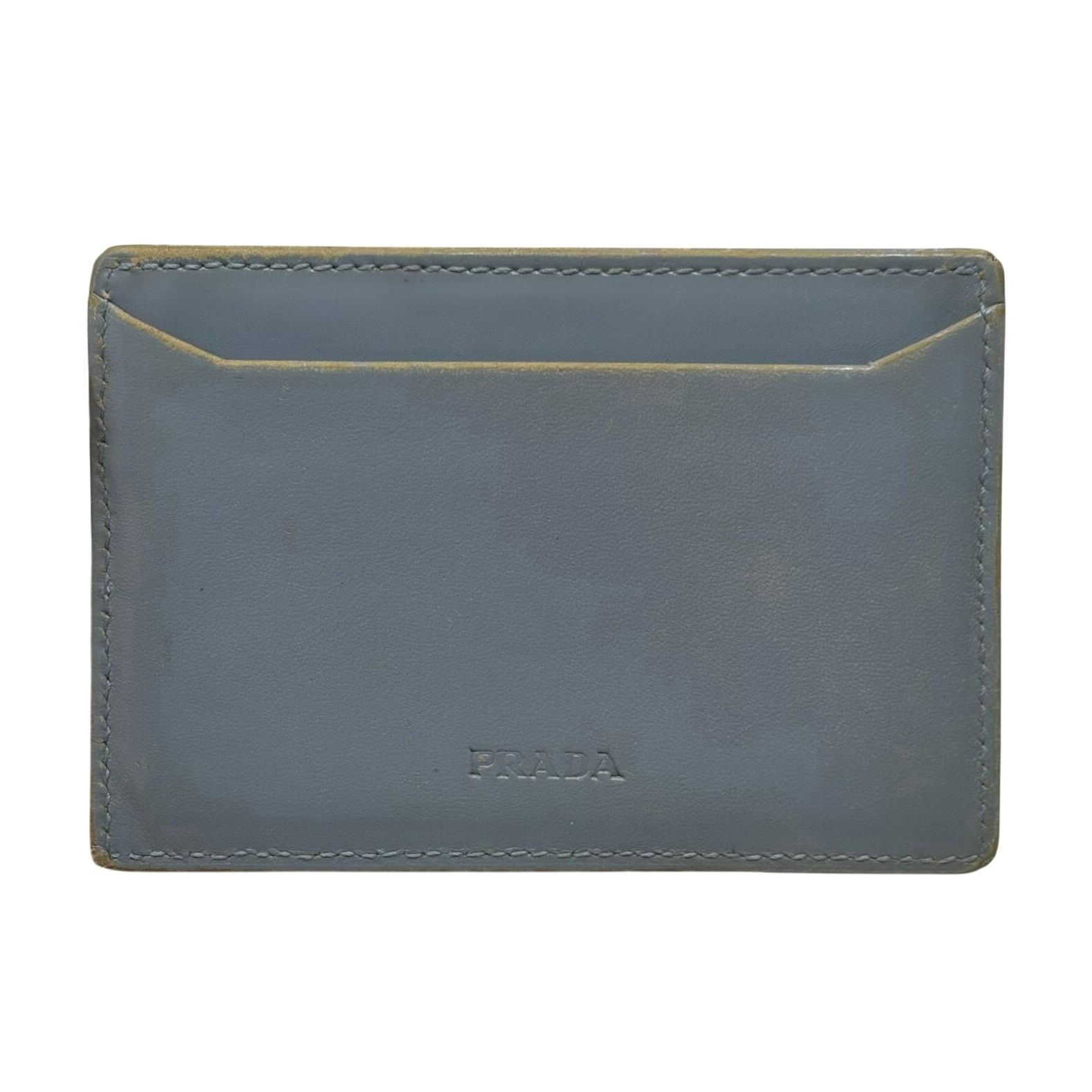 Prada Prada Gray Cardholder Wallet Size ONE SIZE - 1 Thumbnail