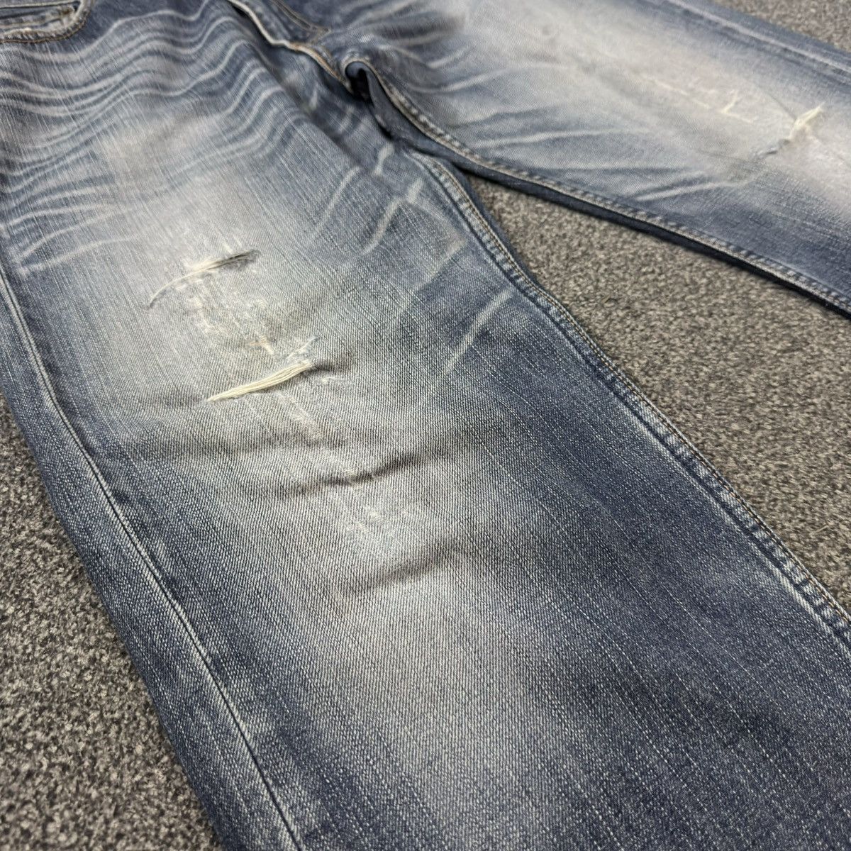 Engineered Garments × Levi's Archives ‼️ Baggy Vintage y2k Levis 703 Aging Faded Denim W33 Size US 33 - 5 Thumbnail