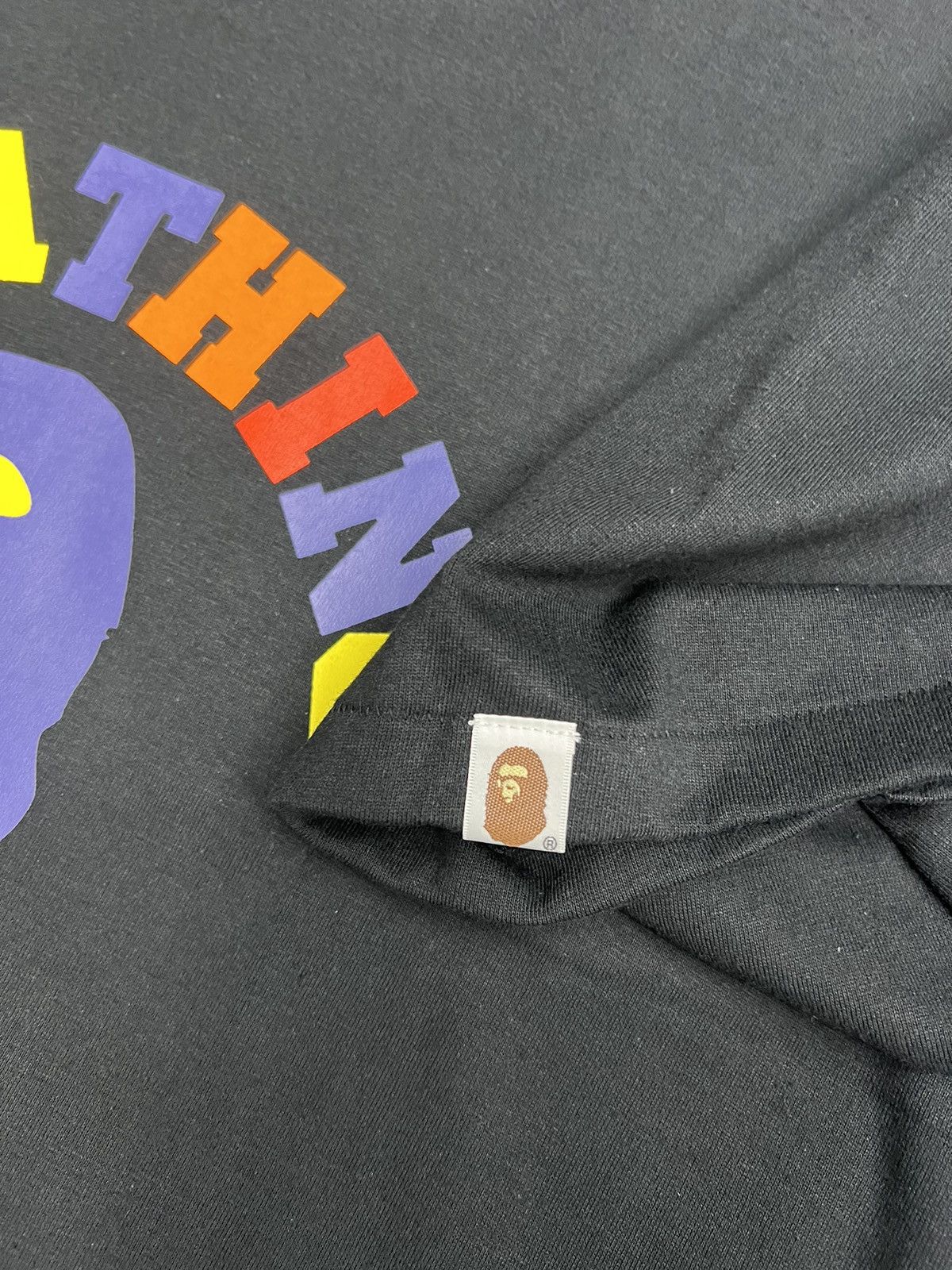 Bape Bape Colors College T-Shirt Size US L / EU 52-54 / 3 - 3 Thumbnail