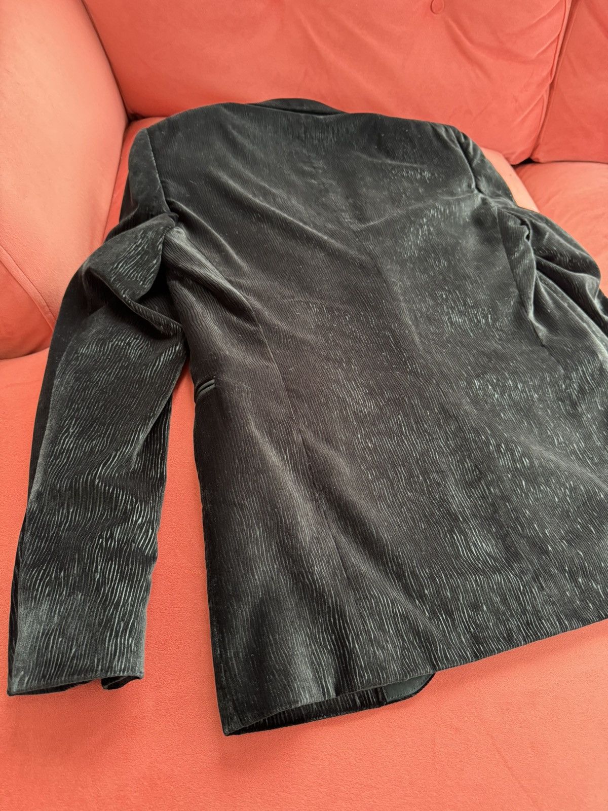 Emporio Armani Emporio Armani black velvet tuxedos, size 48 It, M int Size 48R - 12 Thumbnail