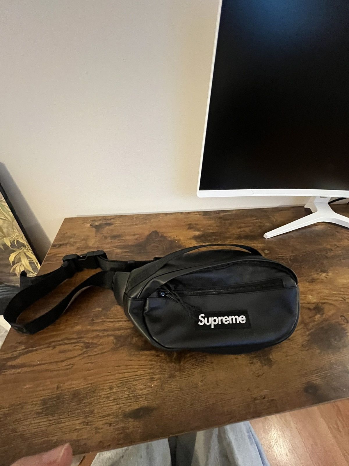 Supreme Supreme leather waist bag Size ONE SIZE - 2 Thumbnail
