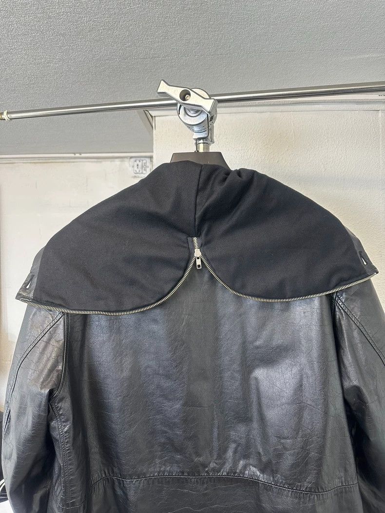 Yohji Yamamoto yohji yamamoto Leather Parka coat 2502-Nextarrow Size US M / EU 48-50 / 2 - 3 Thumbnail