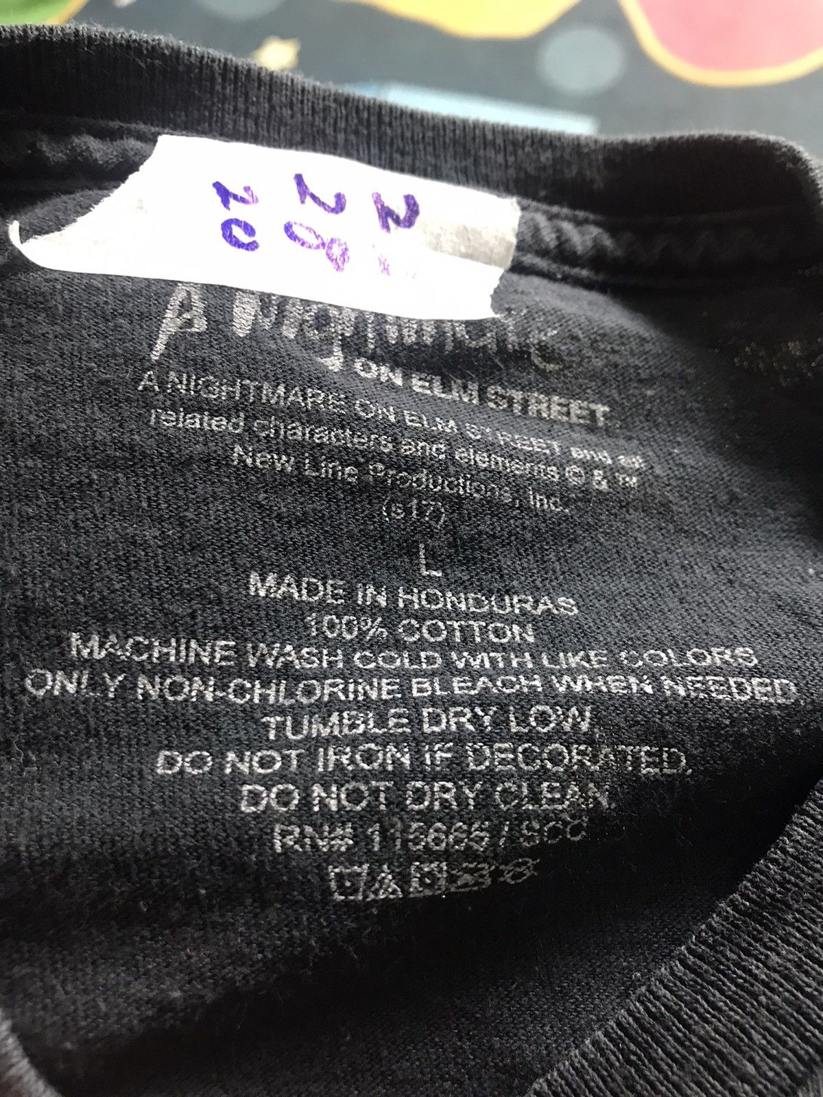Other A nightmare on elm street film horror tee Size US L / EU 52-54 / 3 - 5 Thumbnail