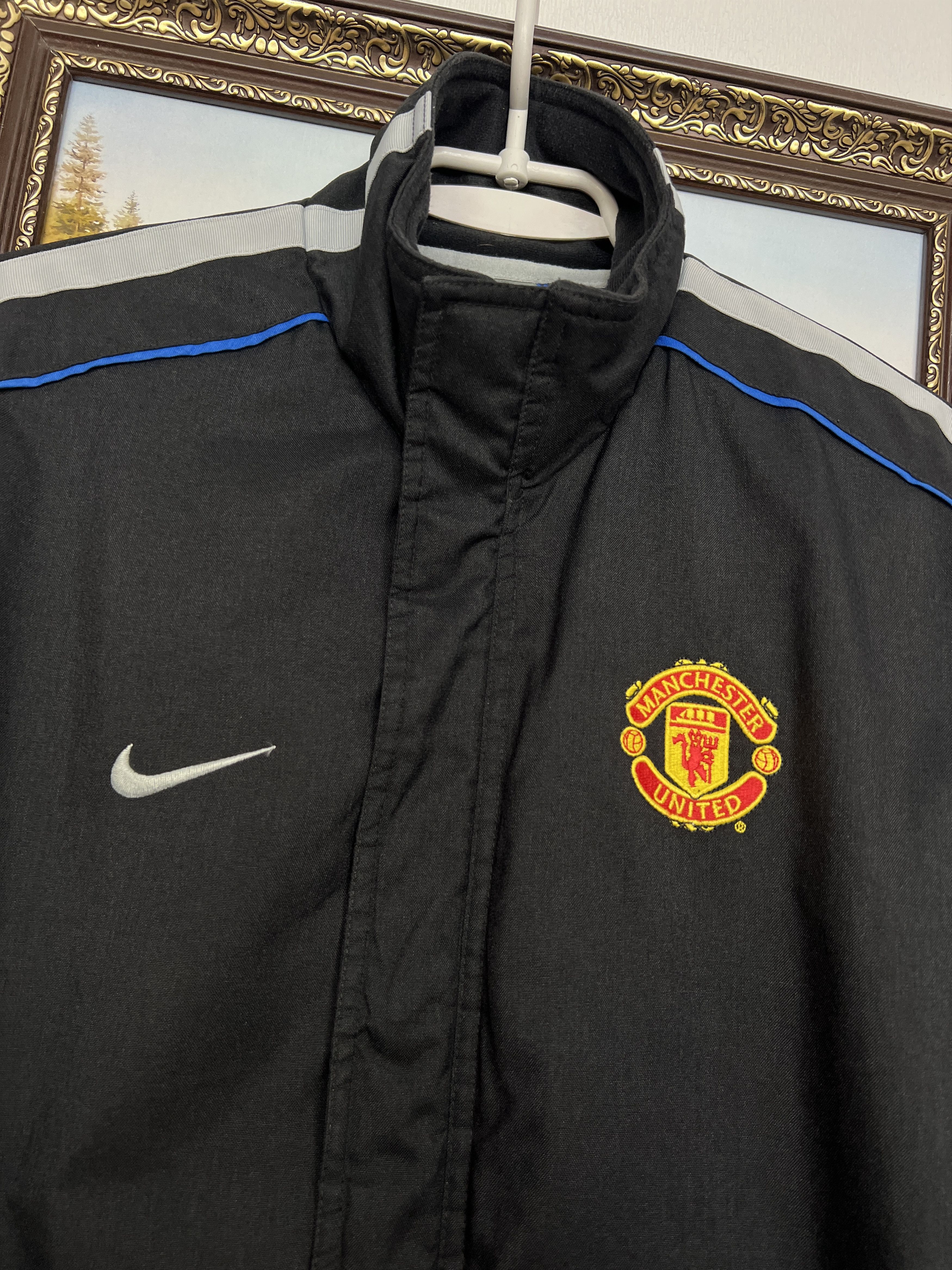 Nike Manchester United Football Padded Jacket Soccer Track Top Size US M / EU 48-50 / 2 - 3 Thumbnail