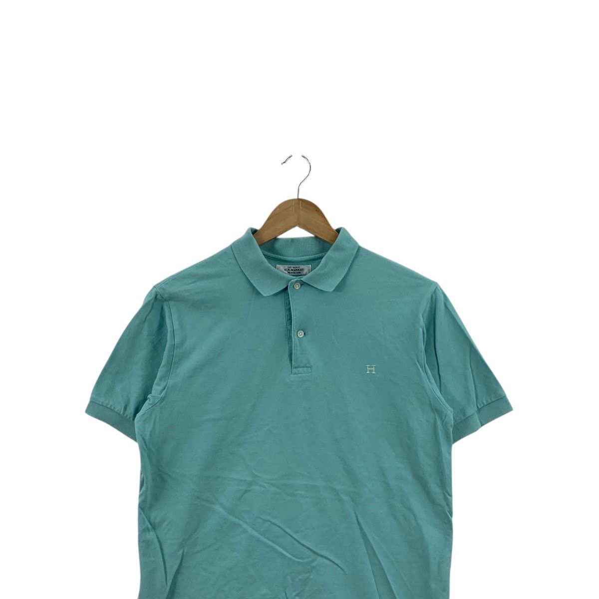 HOLLYWOOD RANCH MARKET HOLLYWOOD RANCH HR Market Minimalist Design Polo Tee Shirt Size US M / EU 48-50 / 2 - 2 Thumbnail