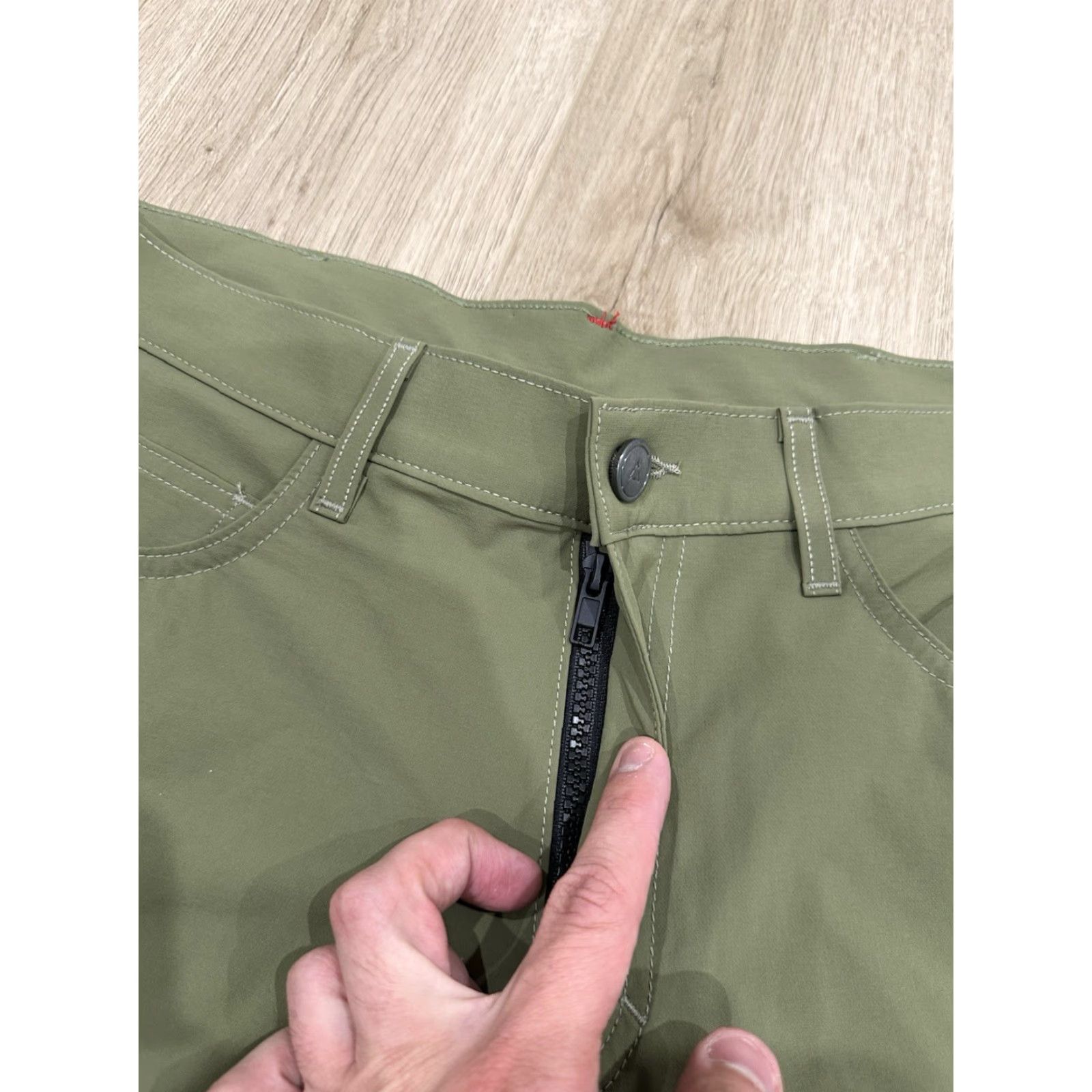Vintage Adaptiv-X Tek Shorts Mens Green Performance American Made 36 Size US 36 / EU 52 - 5 Thumbnail