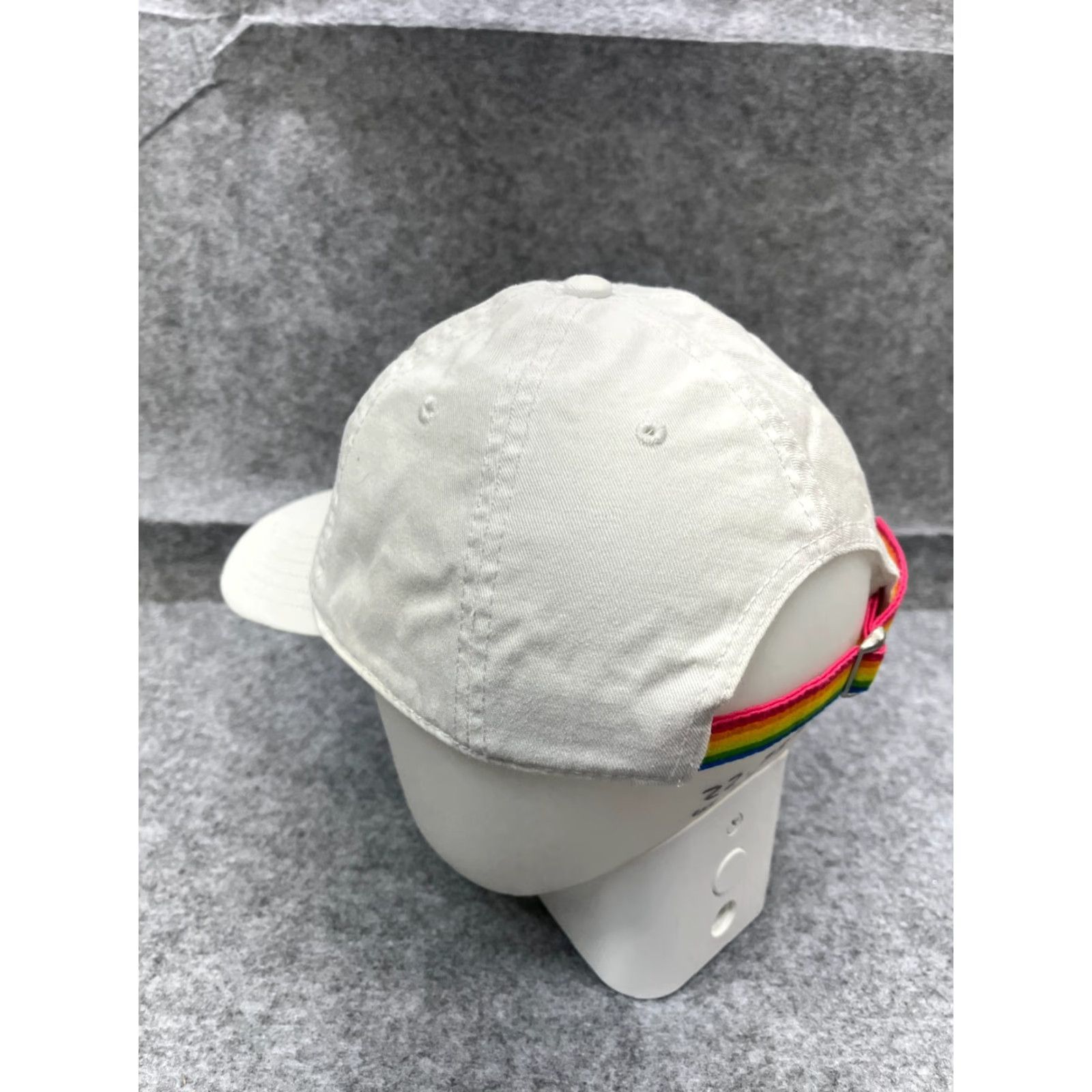 Polaroid Polaroid Hat Cap Strap Back Adult One Size White 100% Cotton Camera Engine Made Size ONE SIZE - 5 Thumbnail