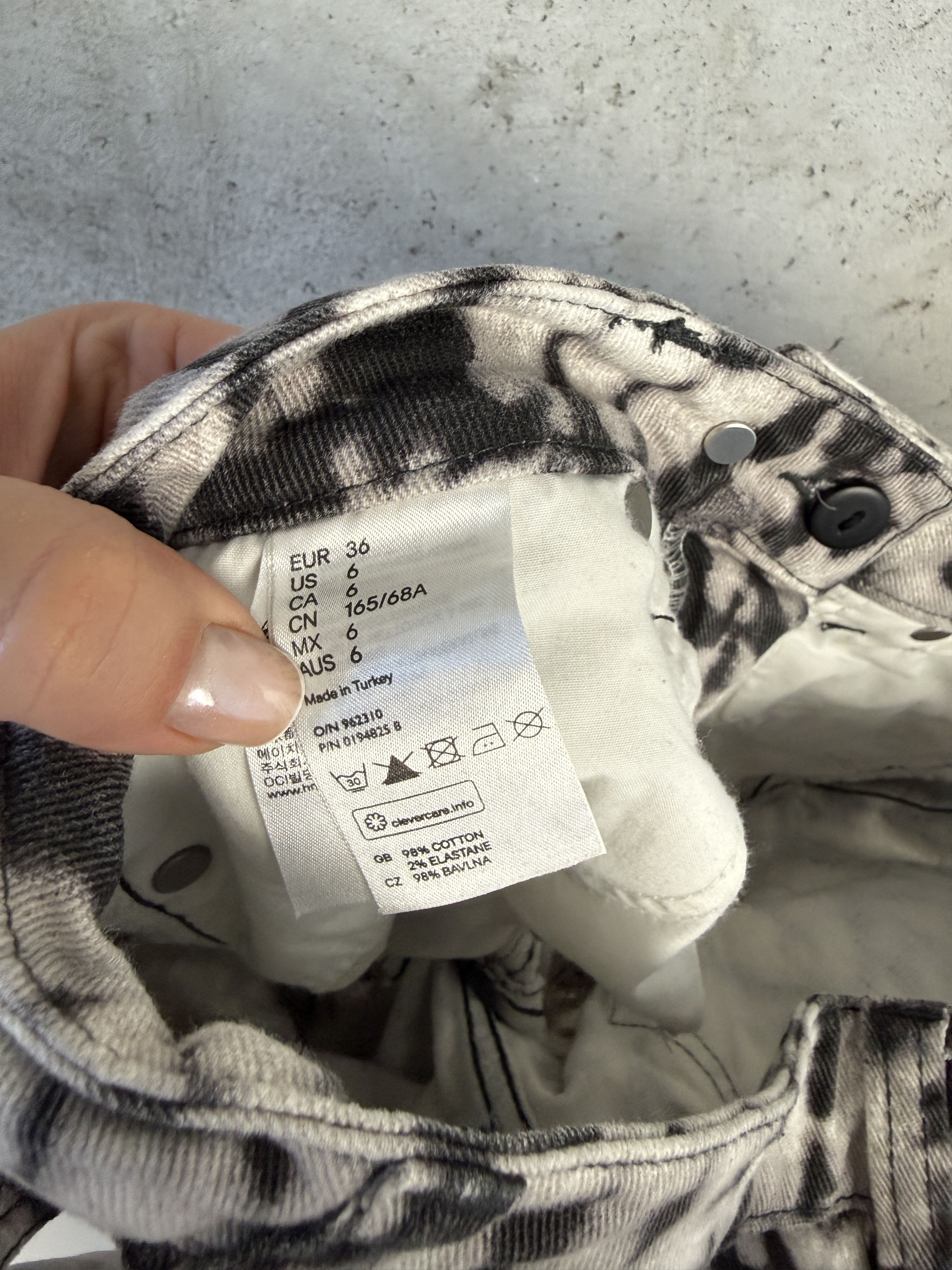 H&M × Isabel Marant Isabel Marant pour H&M denim jeans pants Size 26" / US 2 / IT 38 - 5 Thumbnail