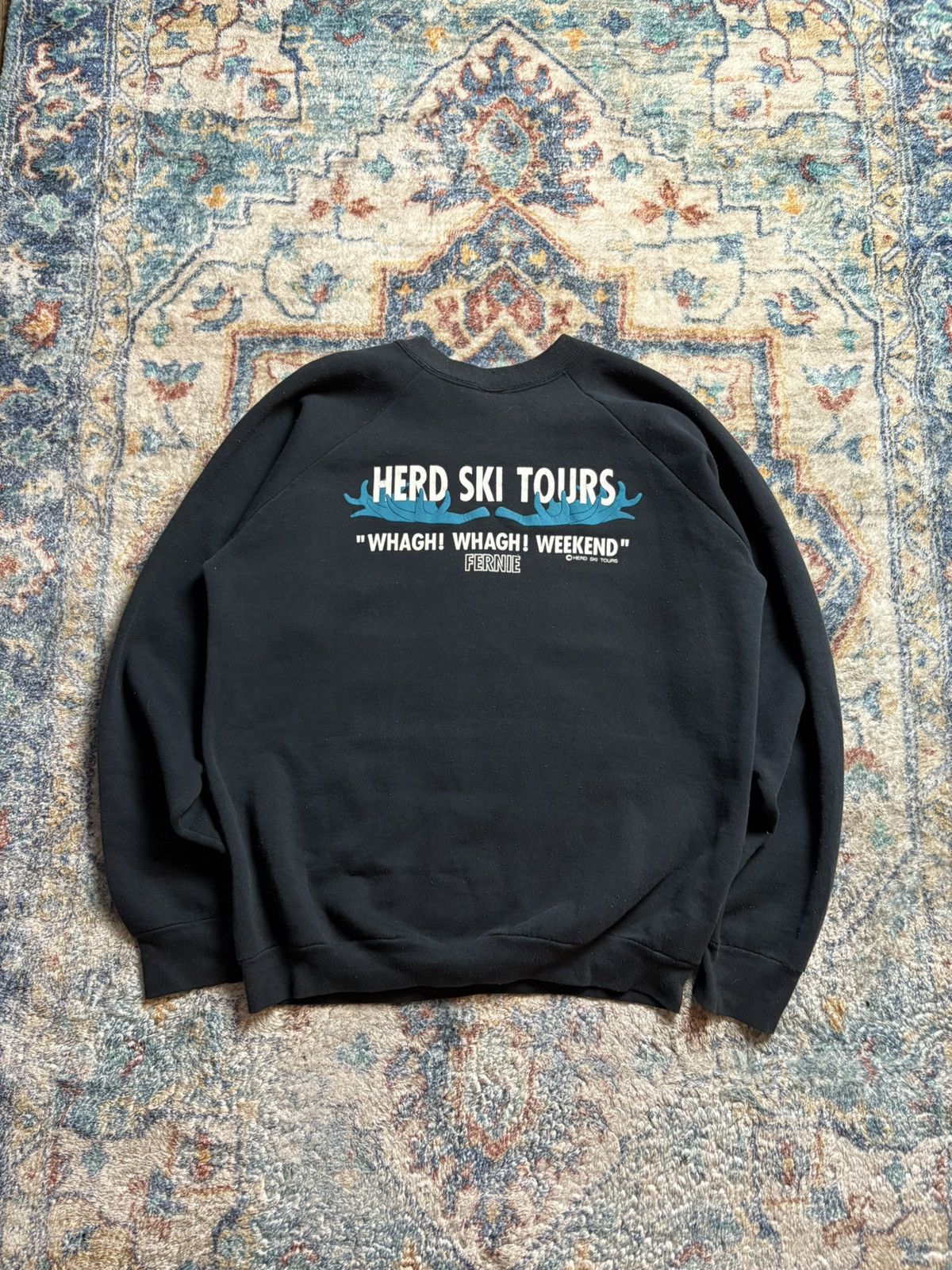 Vintage Vintage Herd Skiers Crewneck Size XL Size US XL / EU 56 / 4 - 2 Thumbnail