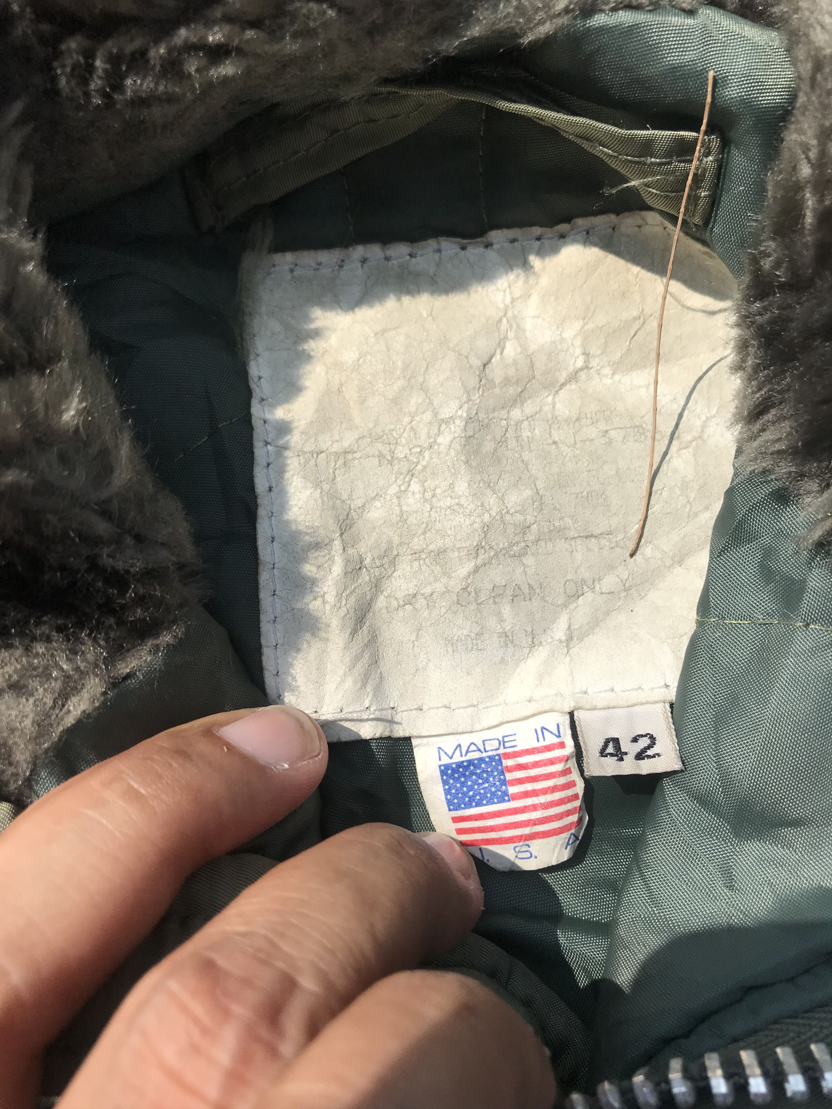 I. Spiewak And Sons × Vintage Vintage USAF N-3B EXTREME COLD WEATHER Size US XL / EU 56 / 4 - 5 Thumbnail
