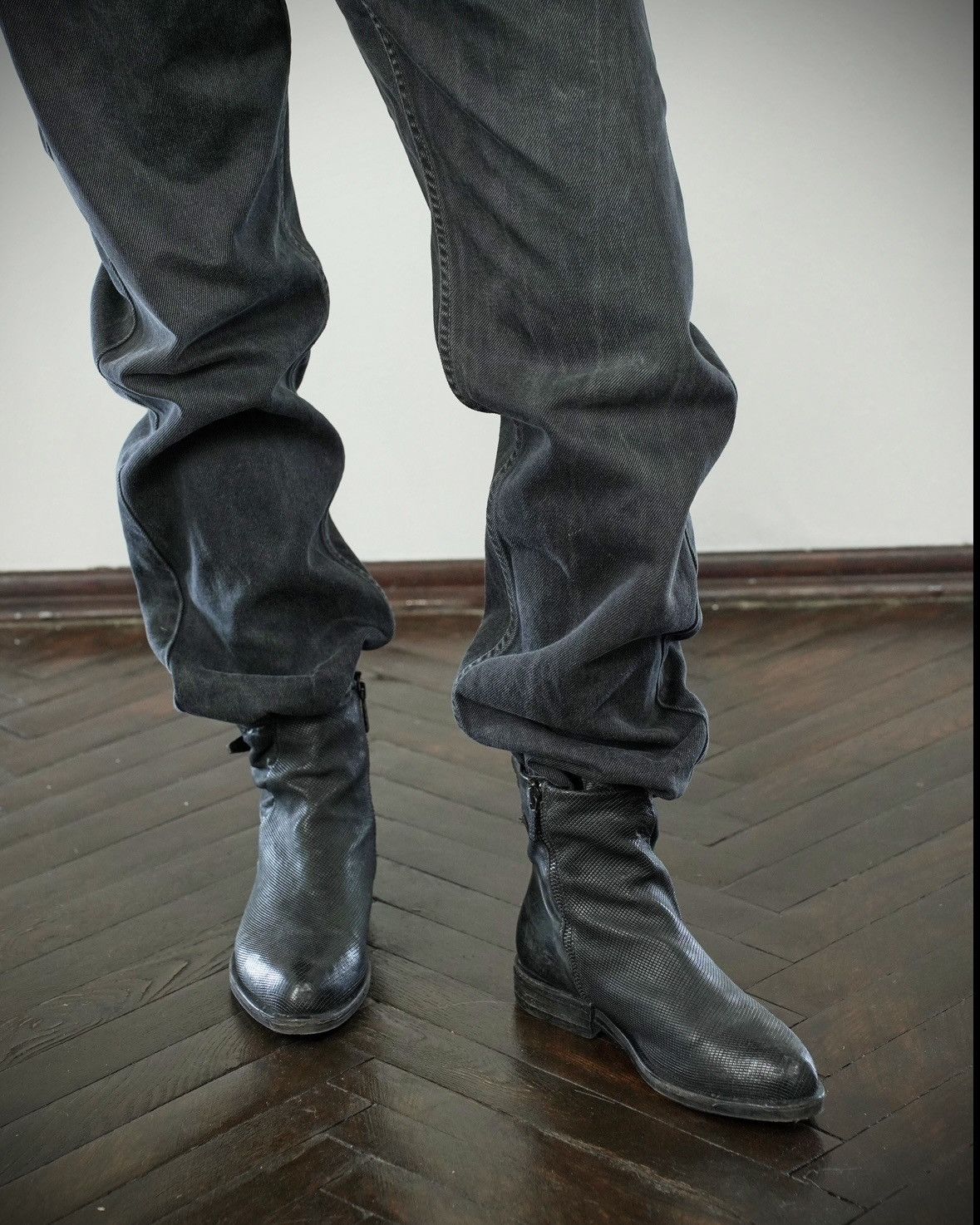 A.S.98 A.S.98 avant garde archive leather boots Size US 8 / IT 38 - 4 Thumbnail