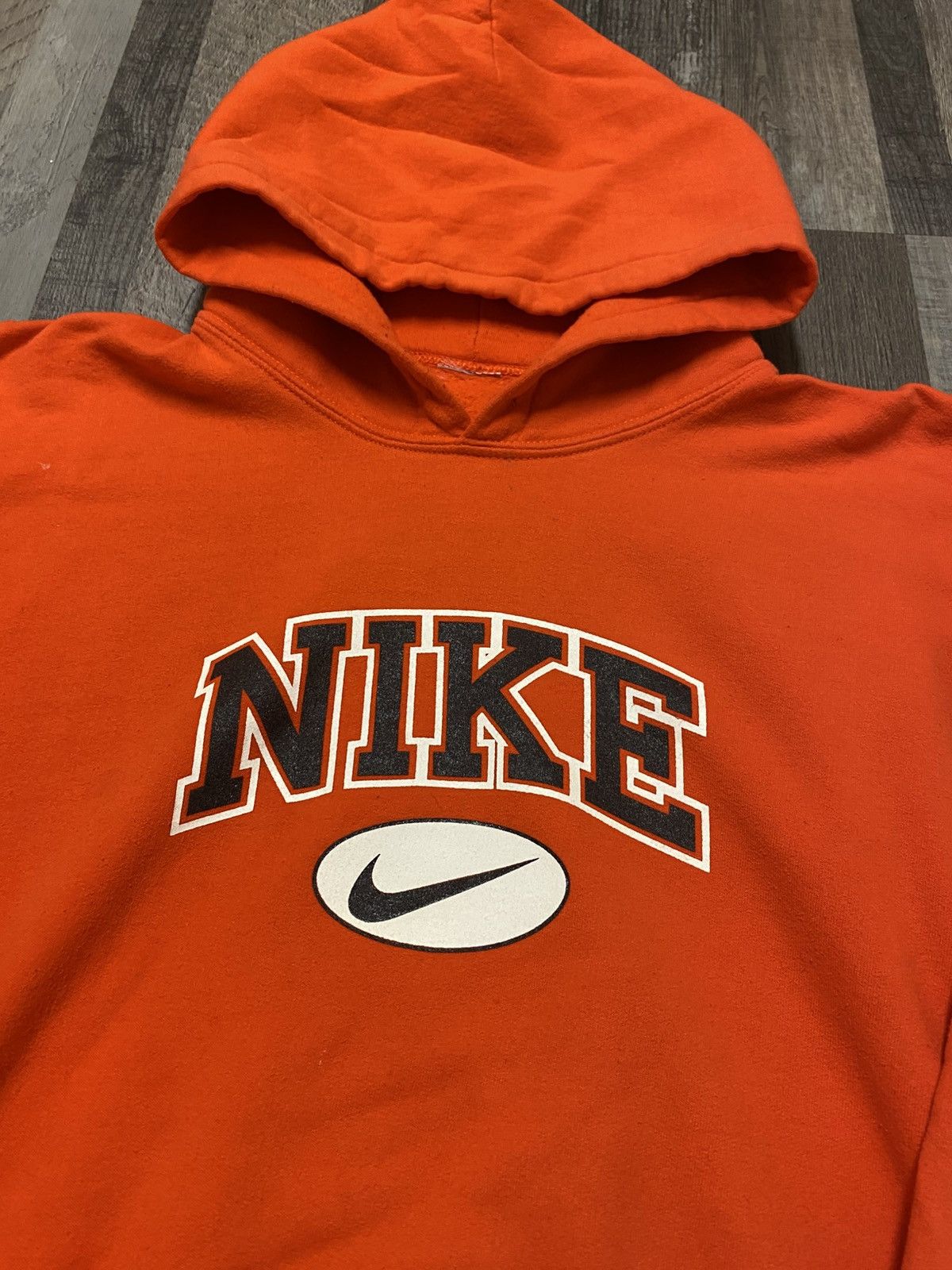Nike Vintage Nike Center Swoosh Pullover Sweatshirt Y2K Graphic Size US L / EU 52-54 / 3 - 2 Thumbnail