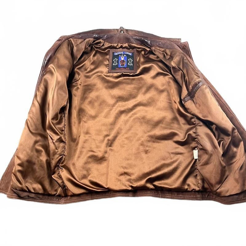 Designer 100% leather Suede Jacket 12 Size M / US 6-8 / IT 42-44 - 4 Thumbnail