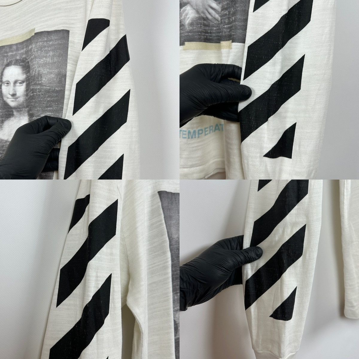 Off-White Off-White Mona Lisa Temperature Long Sleeve Shirt Size US M / EU 48-50 / 2 - 15 Thumbnail