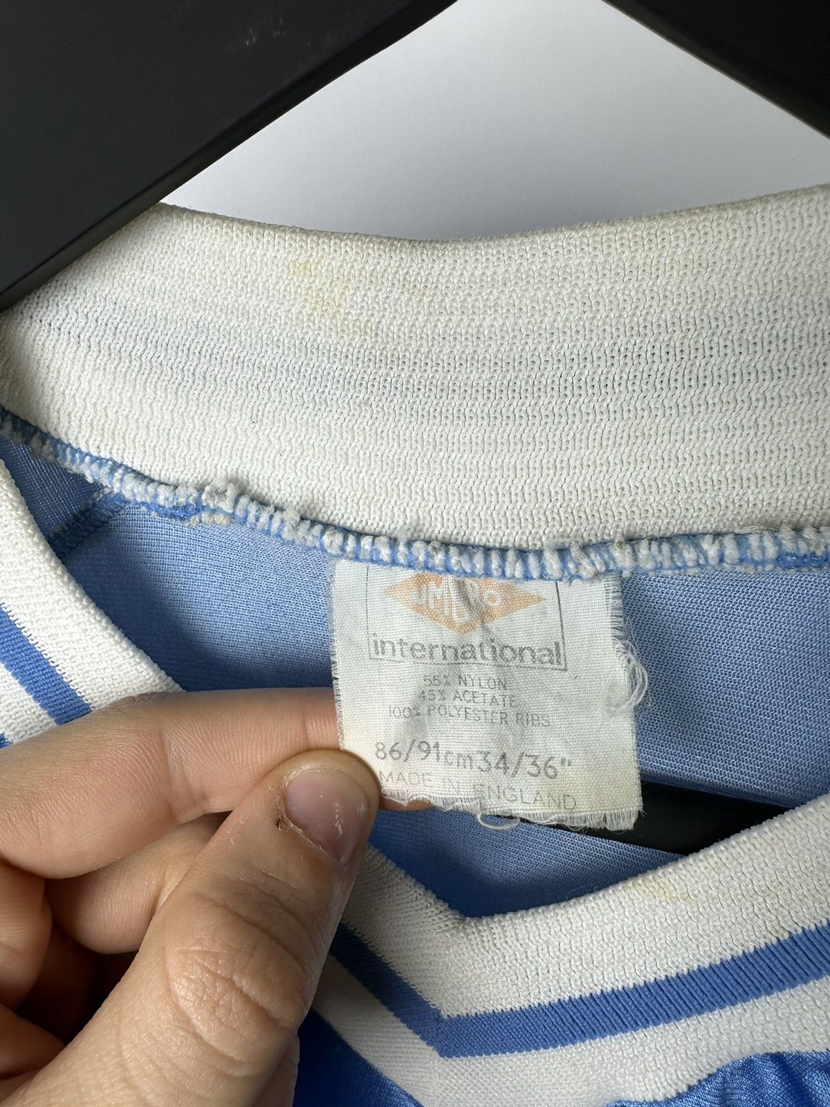 Umbro × Vintage Rare 80’s Manchester City Umbro Jersey Vintage 1981-83 Blue Size US S / EU 44-46 / 1 - 10 Thumbnail