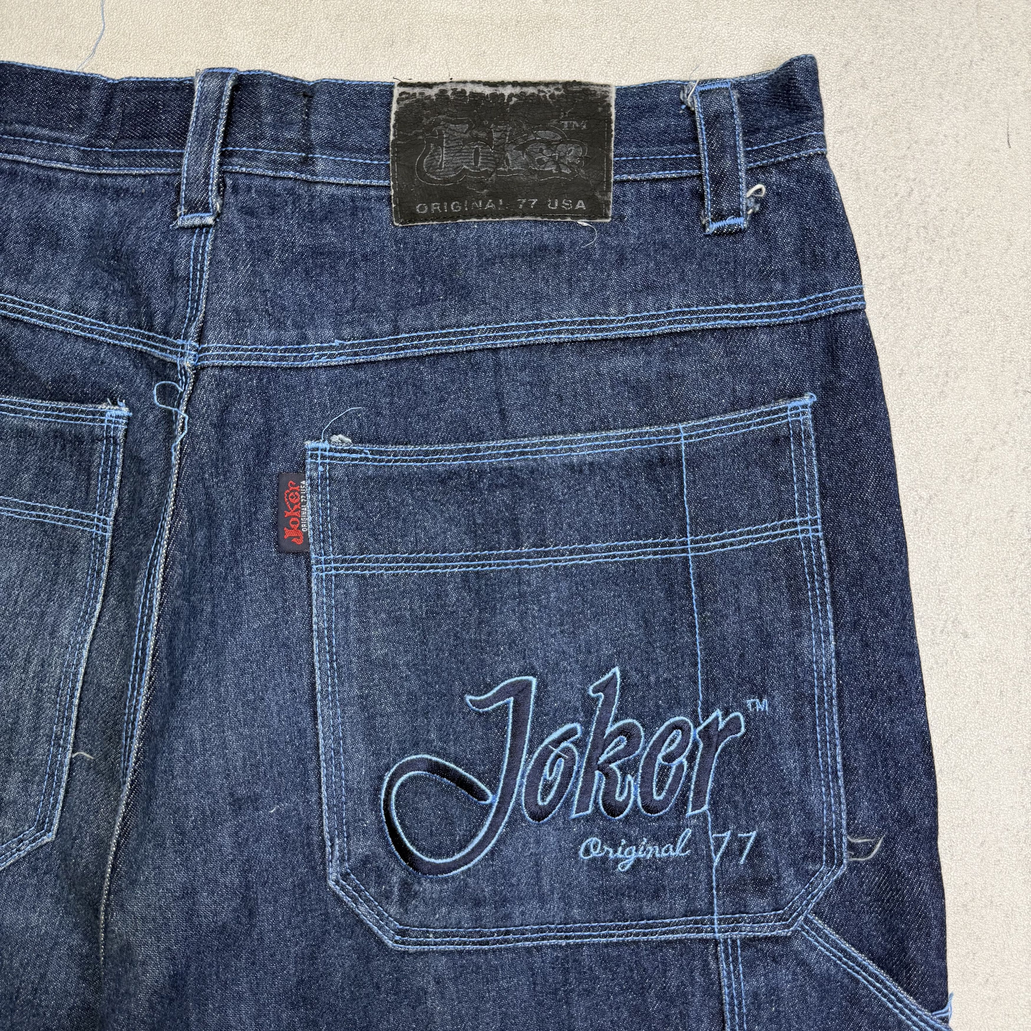 Vintage Vintage Y2K Joker 77 Jorts Denim Baggy | Grailed