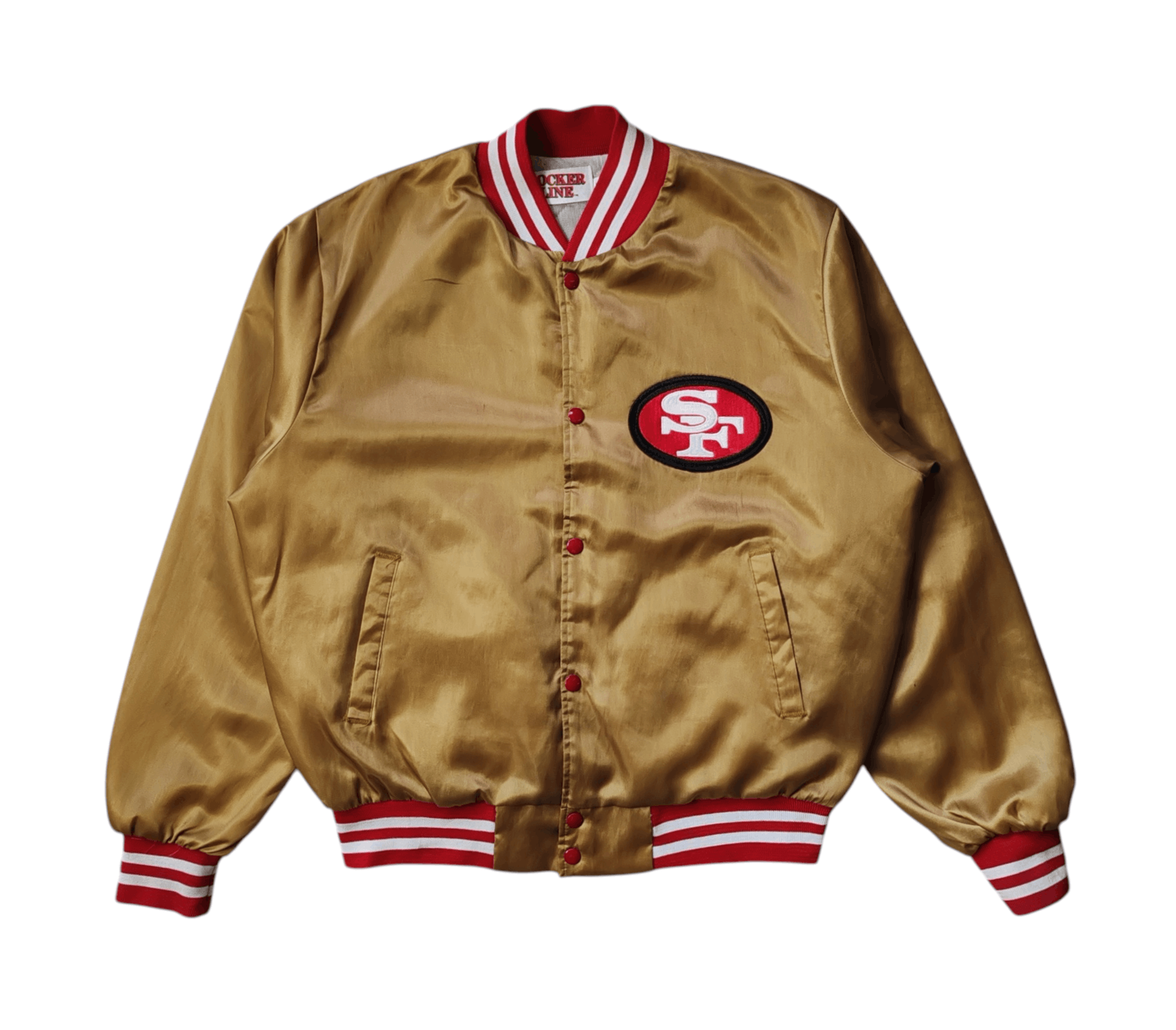 NFL 80s Vintage San Francisco 49ers Satin Jacket size Large Size US L / EU 52-54 / 3 - 1 Thumbnail