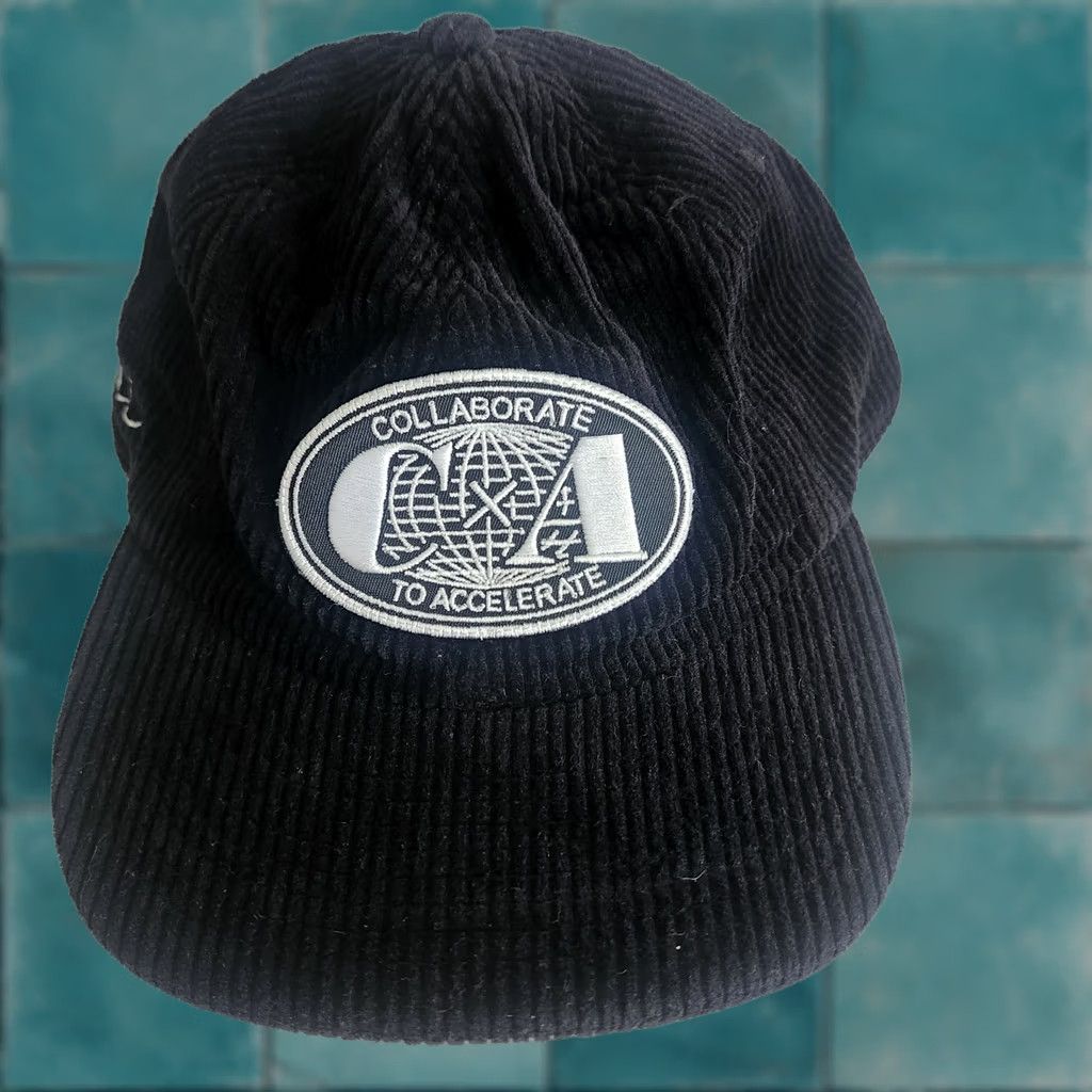 AS Colour Colour Corduroy Hat Black Strapback Cap Baseball Cap Men Adjustable Schedule/Travel? Size ONE SIZE - 1 Thumbnail