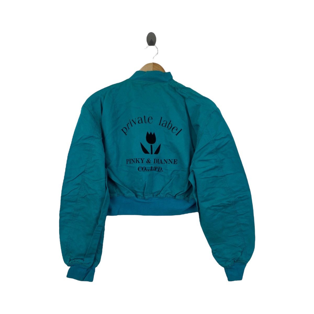 Other Vintage 80s Private Label Pinky & Dianne Crop Jacket Size M / US 6-8 / IT 42-44 - 3 Thumbnail