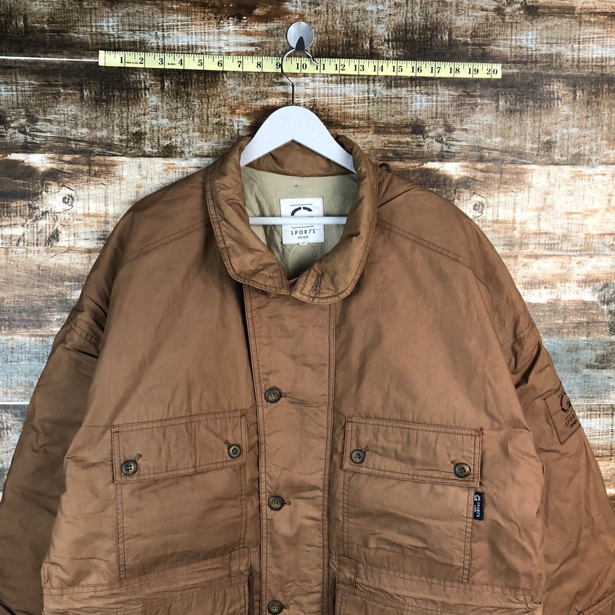 Japanese Brand G sport Honda Brown jacket vintage #A1526 Size US L / EU 52-54 / 3 - 4 Thumbnail