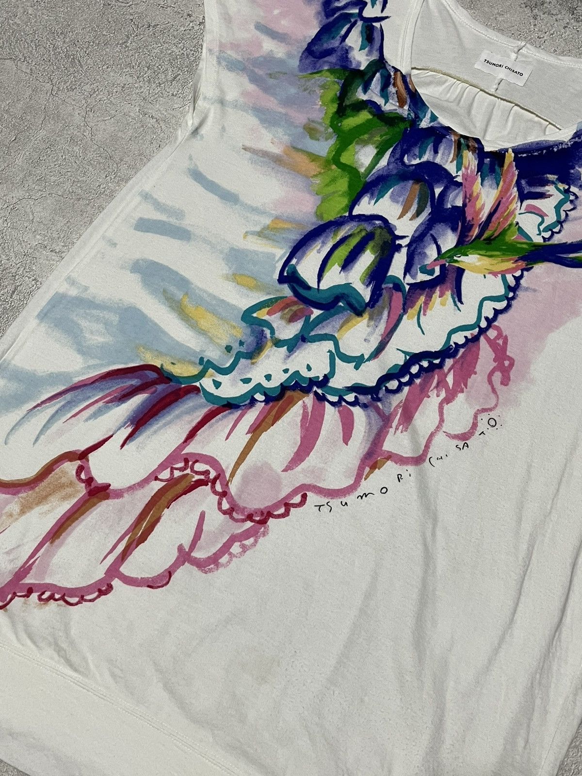 Issey Miyake × Tsumori Chisato TSUMORI CHISATO Issey Miyake Women Tee Size M / US 6-8 / IT 42-44 - 2 Thumbnail