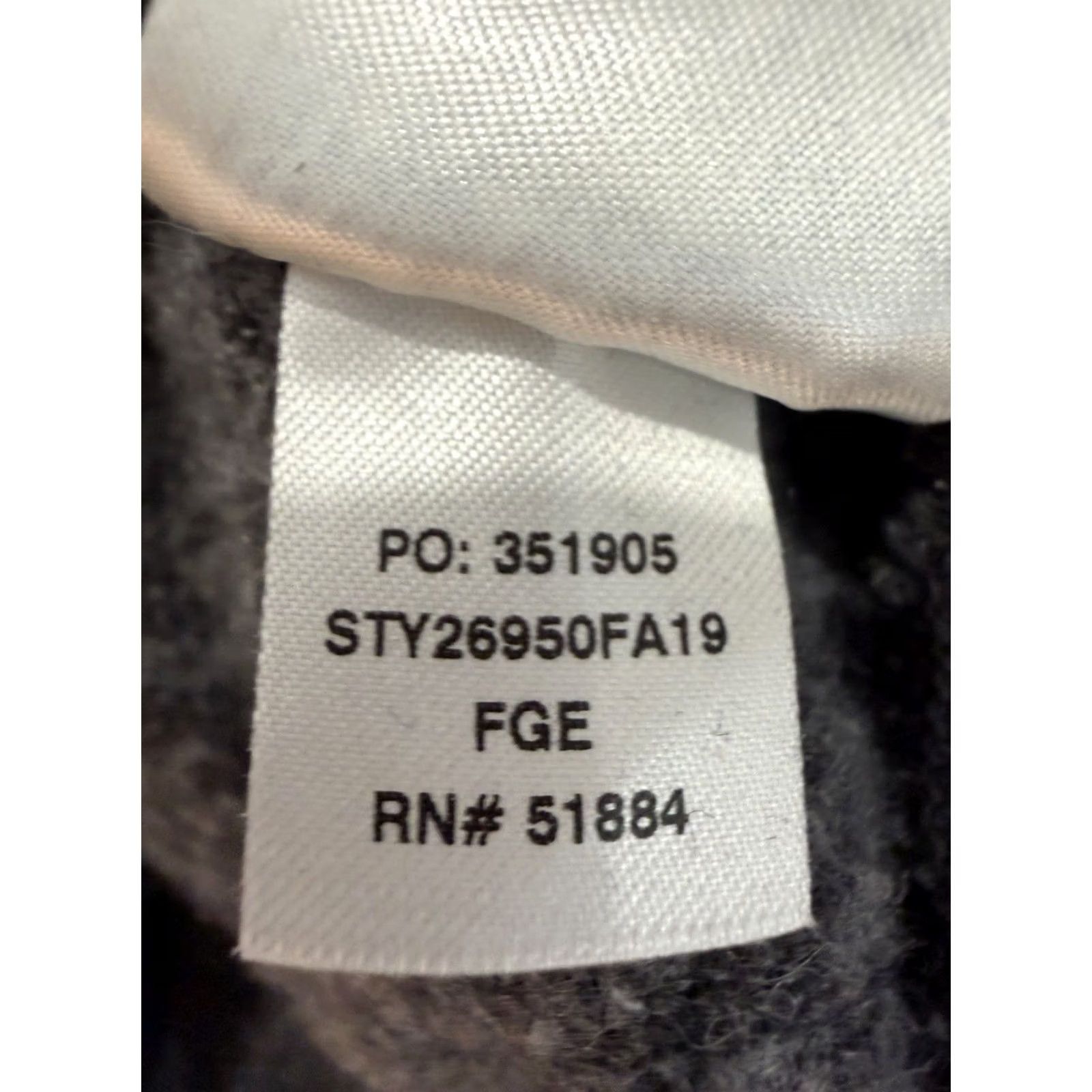 Patagonia Patagonia Woolyester Fleece Jacket Womens Large Forge Gray Sweater 26950 Size L / US 10 / IT 46 - 5 Thumbnail