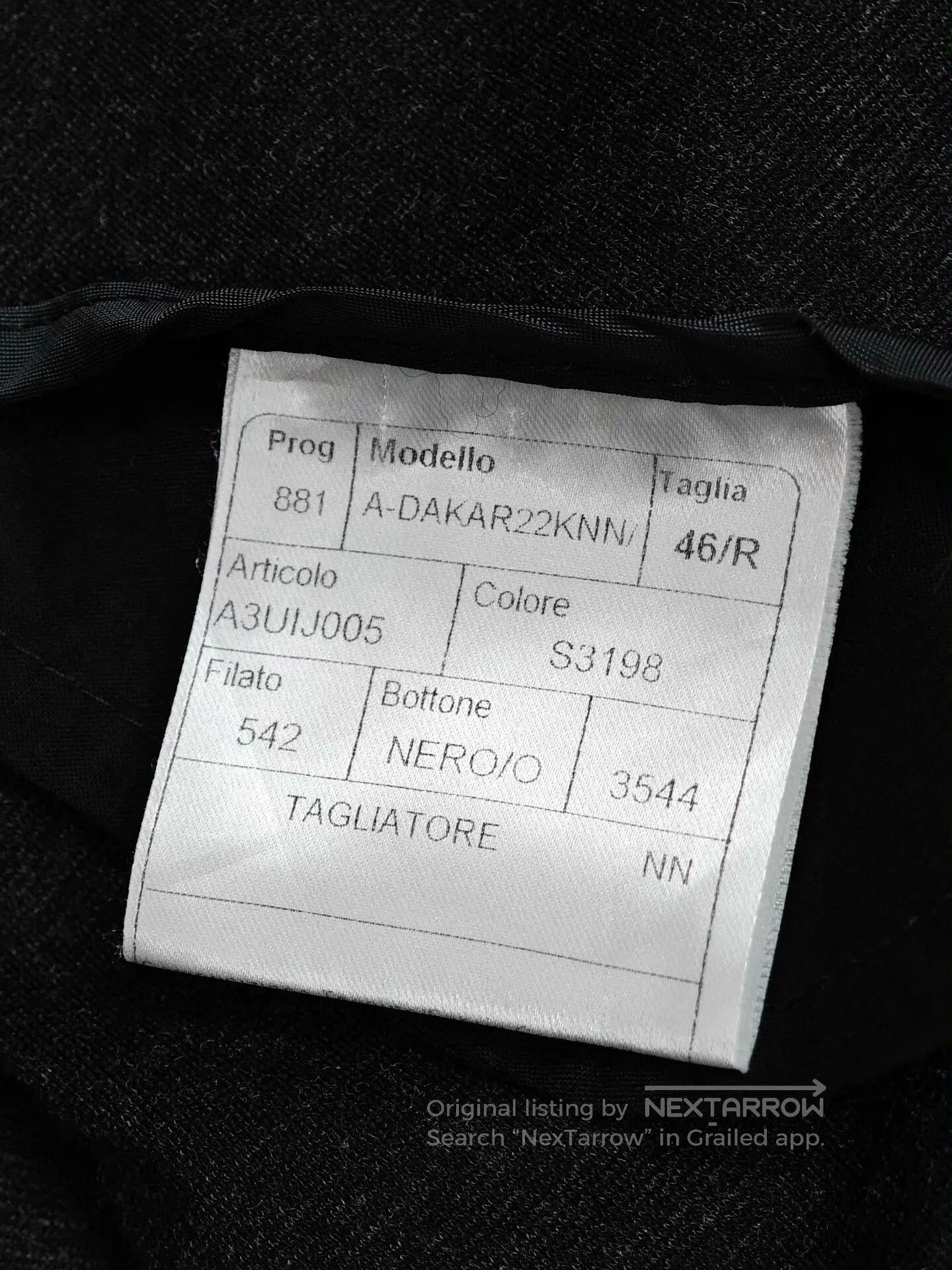 Japanese Brand Casual Unstructured Italian Blazer Jacket. Size US S / EU 44-46 / 1 - 7 Thumbnail