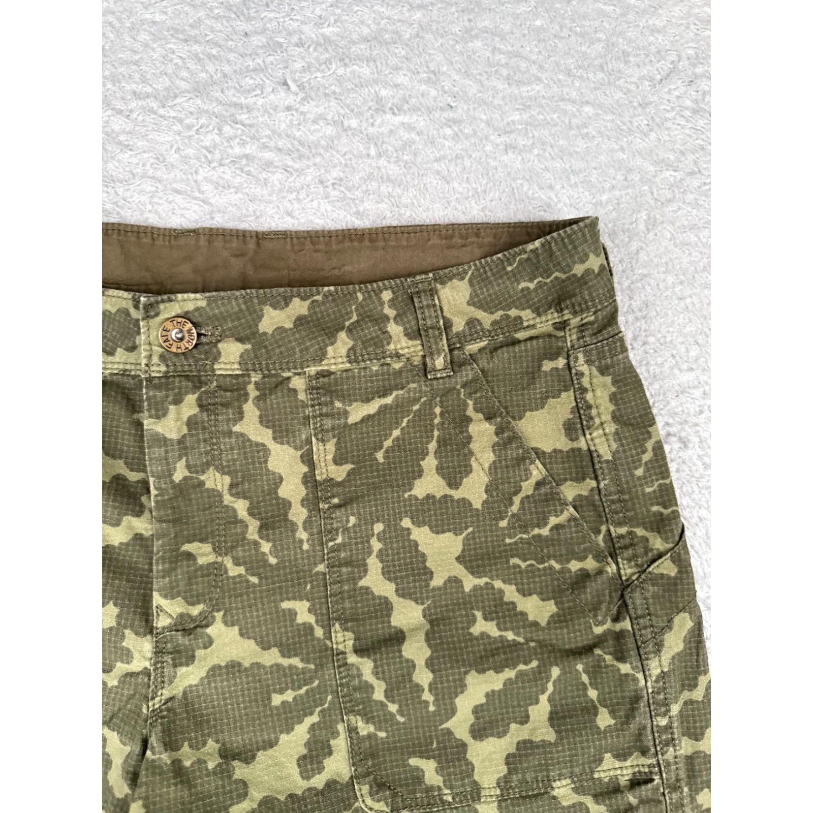 The North Face The North Face Shorts Women 10 Green Ridgeside Shorts Ripstop Cotton Blend 32x6 Shorts Casual Activewear Size 32" / US 10 / IT 46 - 5 Thumbnail