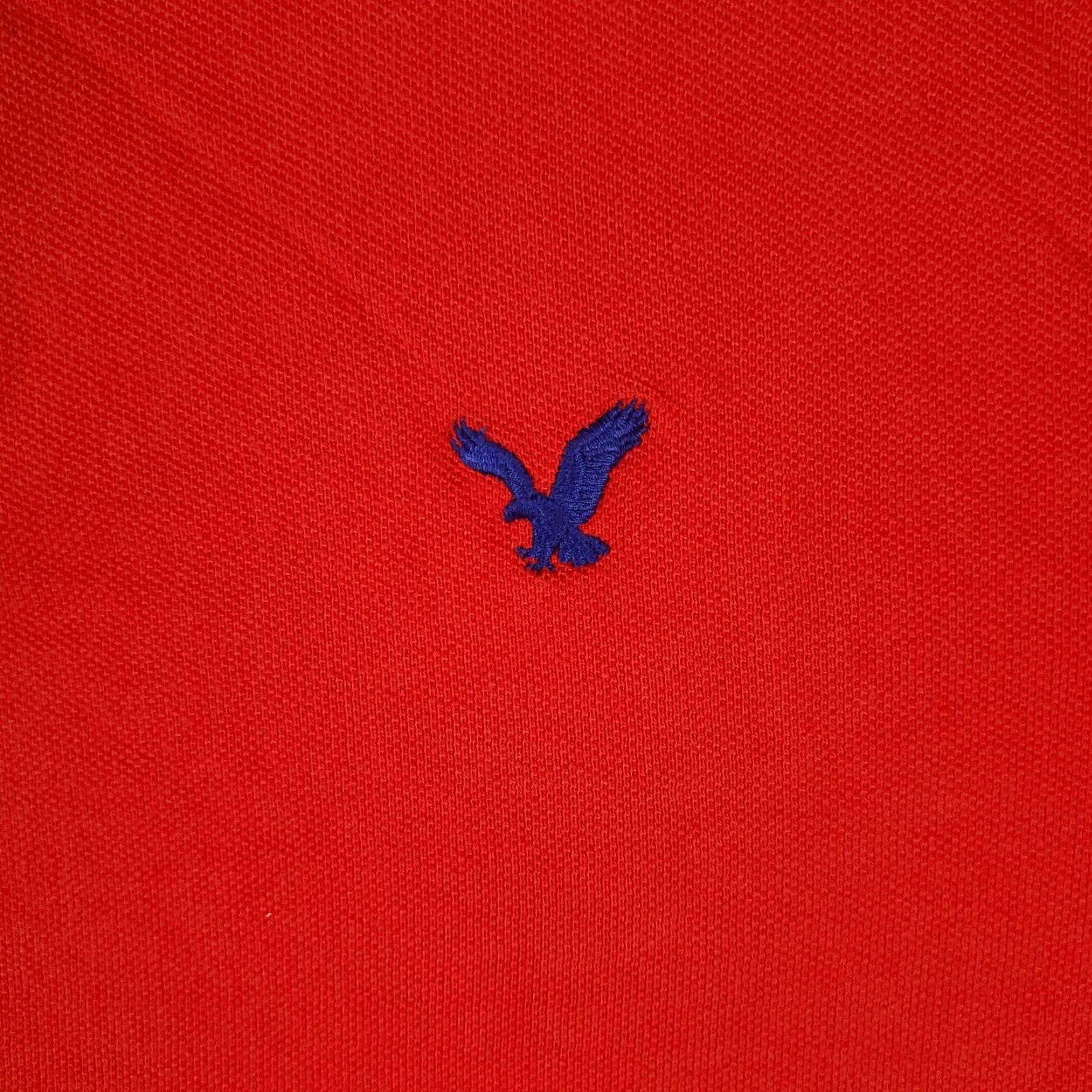 American Eagle Outfitters American Eagle Shirt Adult Large Red Casual Short Sleeve Polo Mens Size US L / EU 52-54 / 3 - 2 Thumbnail