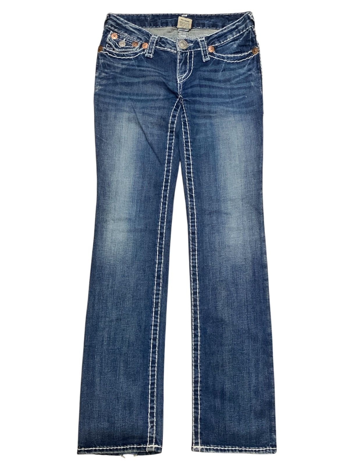 True Religion Vintage True Religion Billy Super T Low Rise Denim Size 29" - 1 Thumbnail