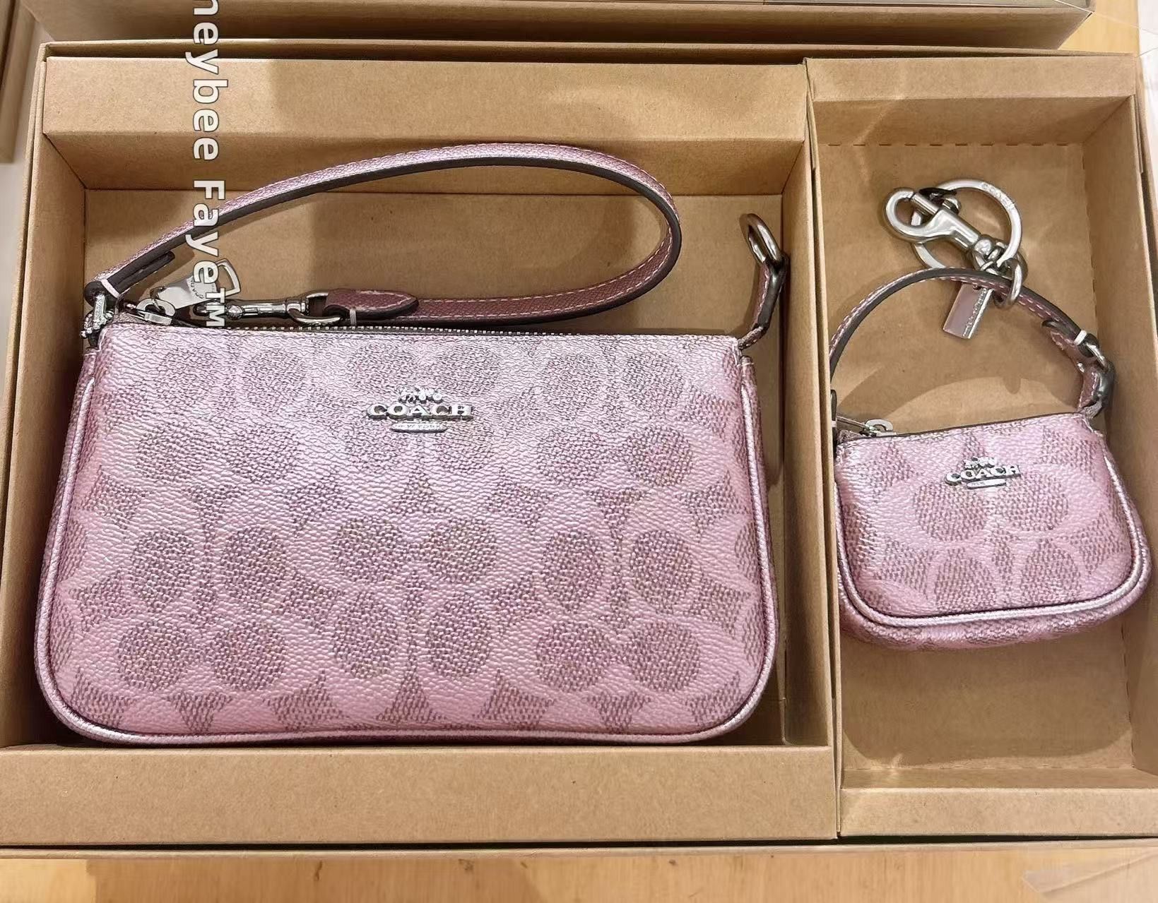 Coach Boxed Nolita 19 And Nolita Bag Charm Set CCK96 Size ONE SIZE - 3 Thumbnail