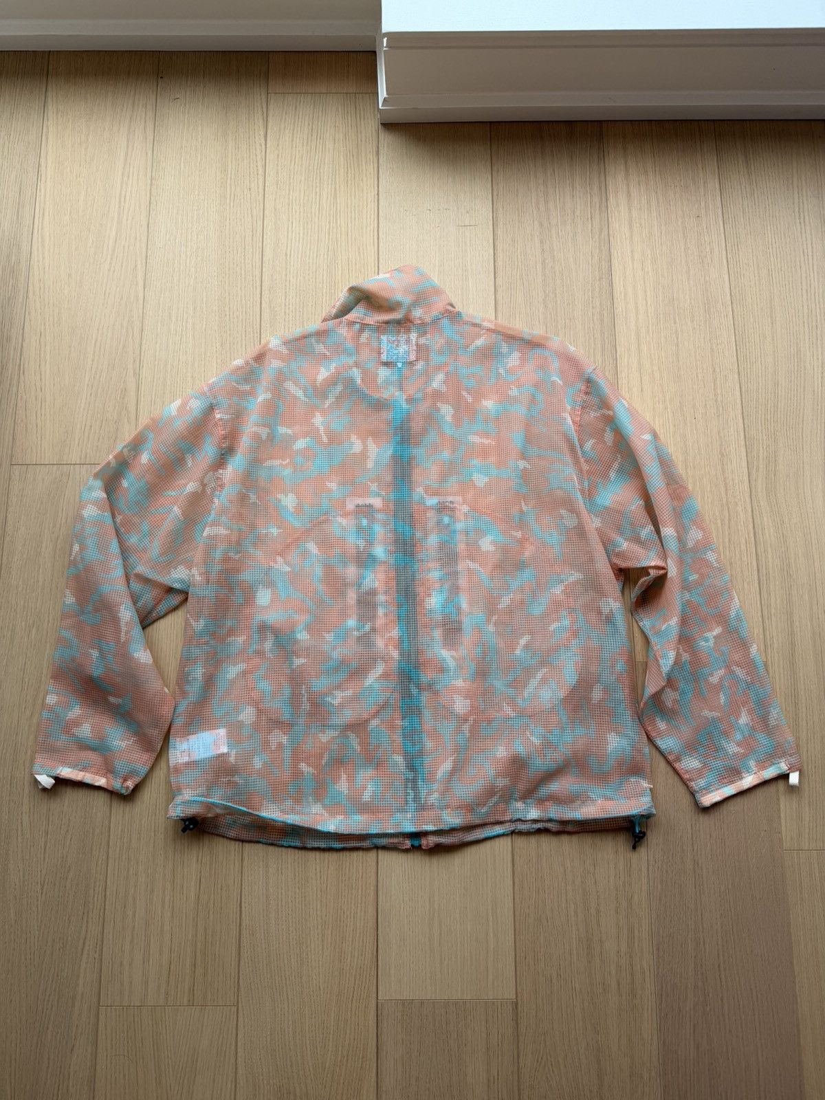 Japanese Brand GEEK OUT STORE Mesh Camo Jacket V1 Orange Blue Large Size US L / EU 52-54 / 3 - 2 Thumbnail