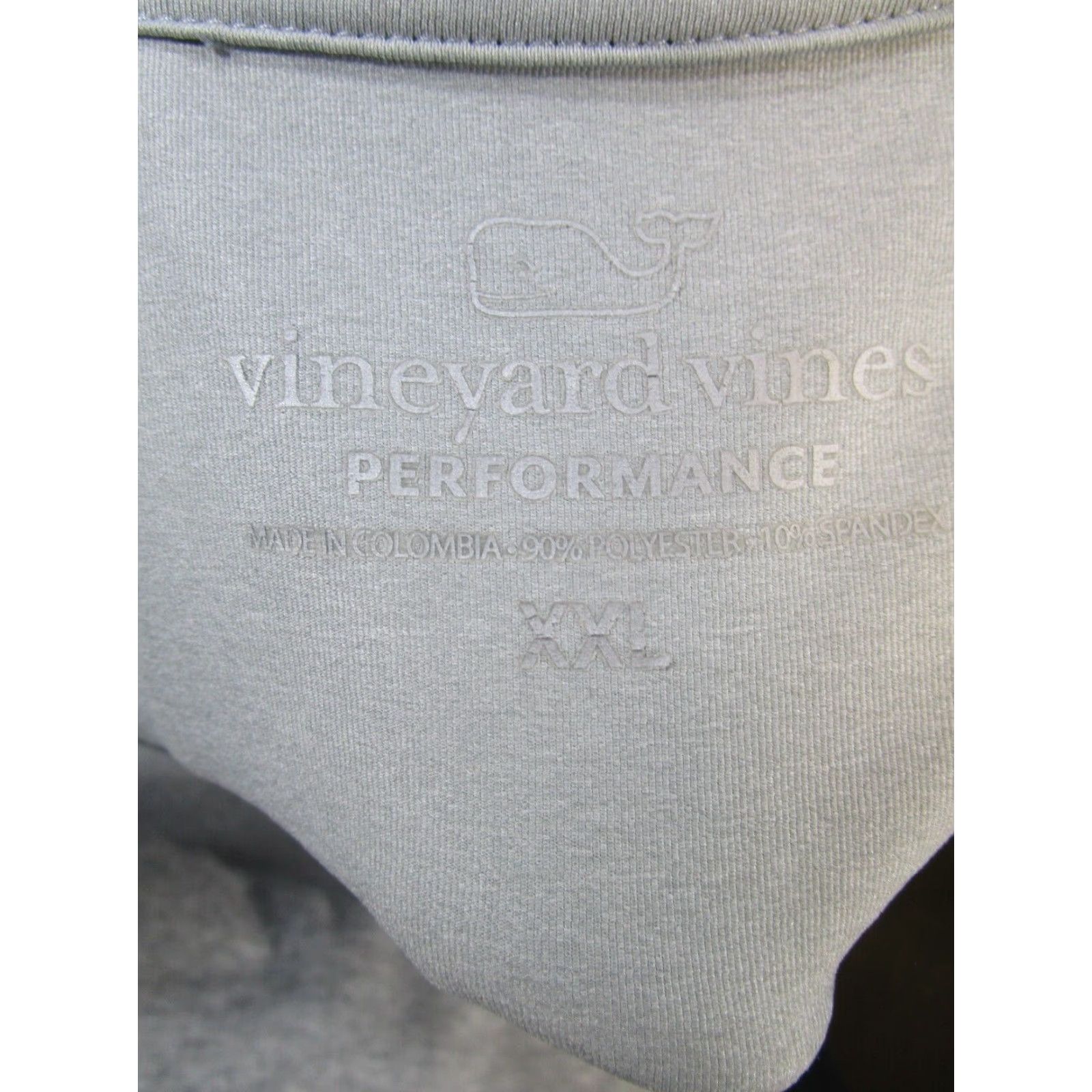 Vineyard Vines VINTAGE Vineyard Vines Shirt Mens 2XL Crew Neck Long Sleeve Gray Solid T-Shirt 90s Concert Mens Size US XXL / EU 58 / 5 - 3 Thumbnail