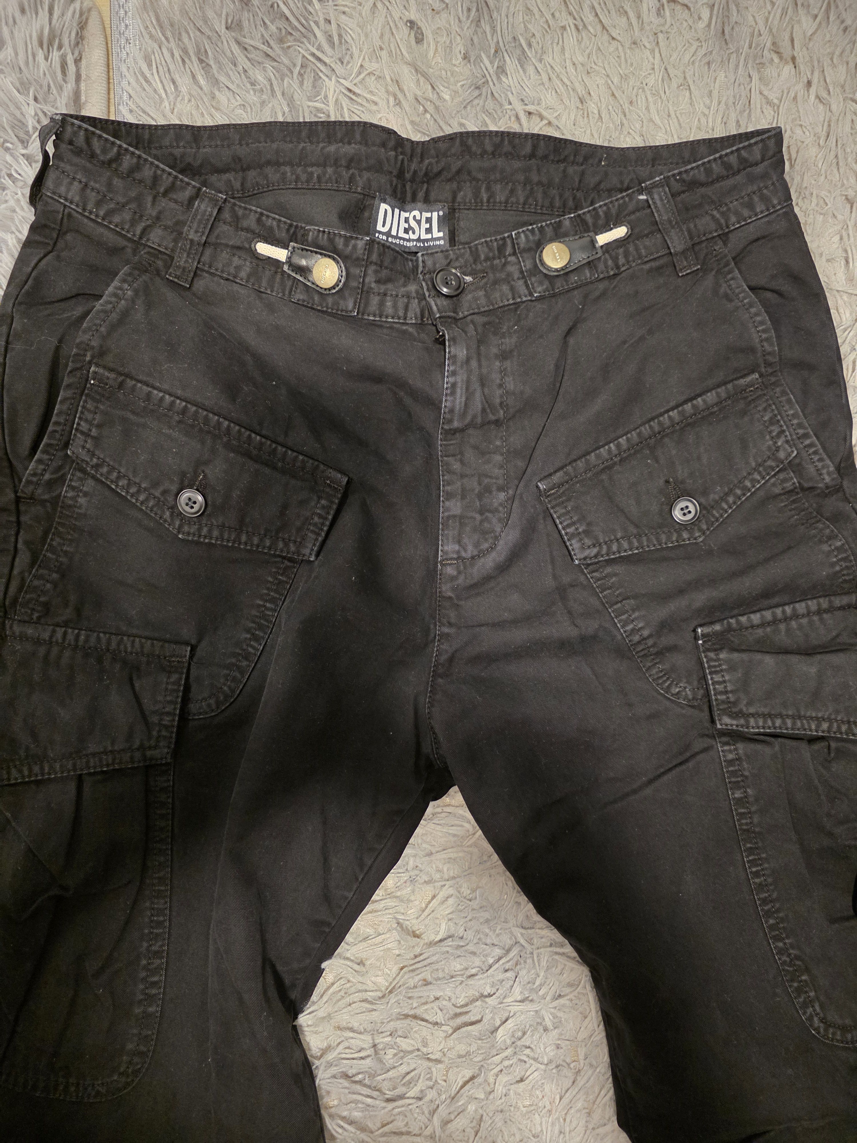 Diesel Diesel Cargo pants Size US 29 - 3 Thumbnail