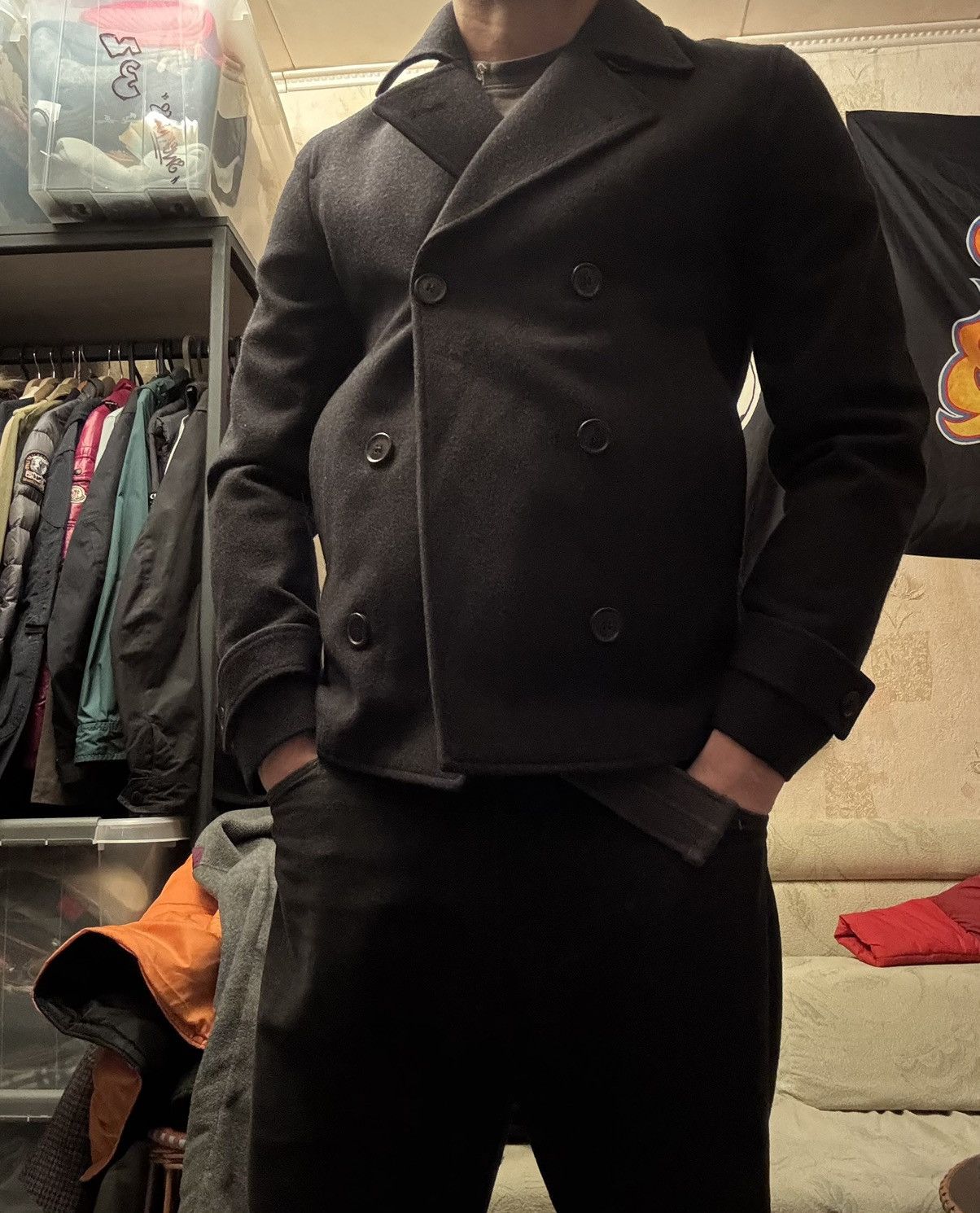 Berluti × Kris Van Assche Kris Van Assche FW12 Wool coat jacket size 44 made in italy Size US S / EU 44-46 / 1 - 5 Thumbnail